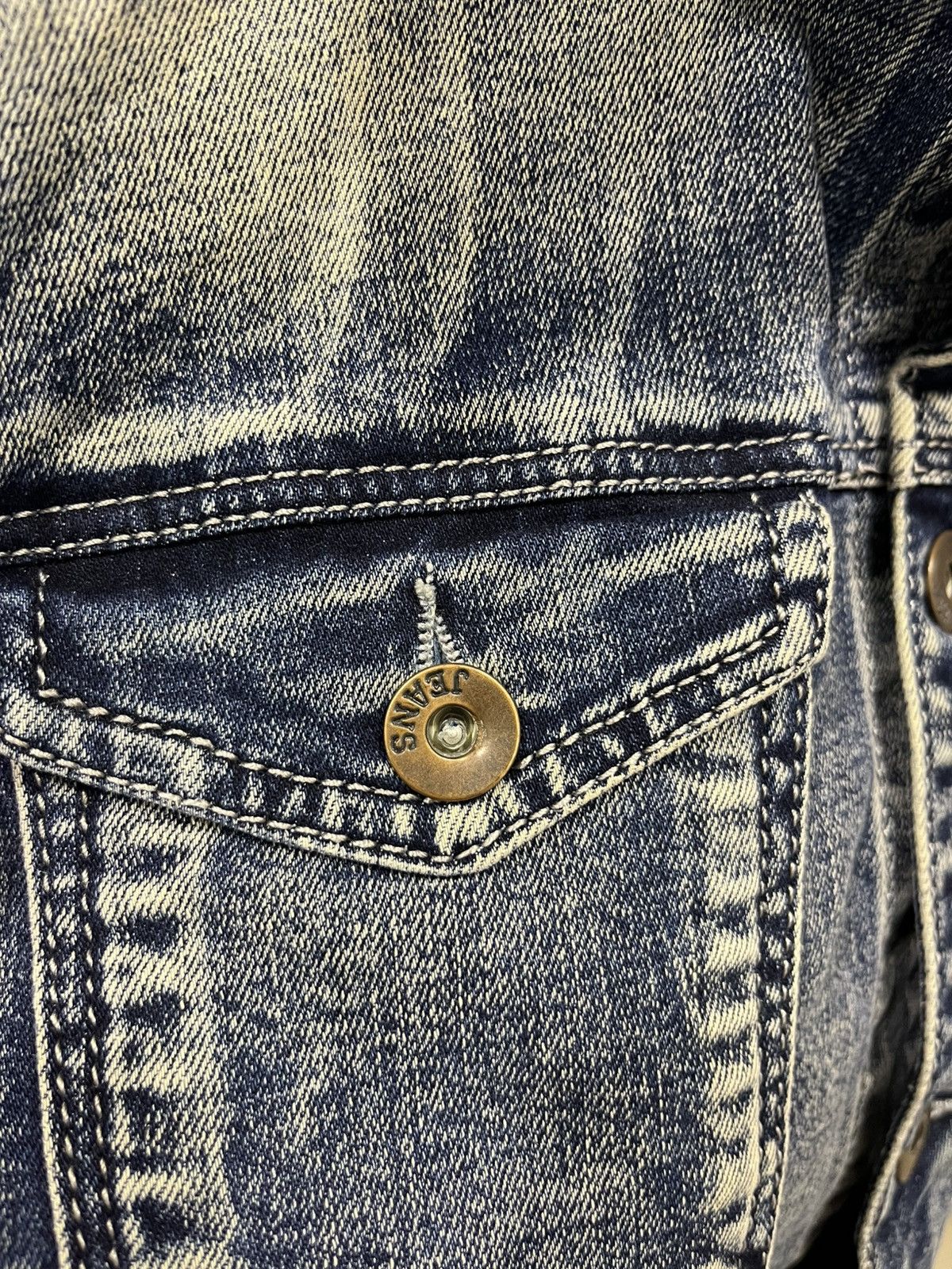 Levi's Levis vintage jeans jacket denim blue hype streetwear Size US M / EU 48-50 / 2 - 6 Thumbnail