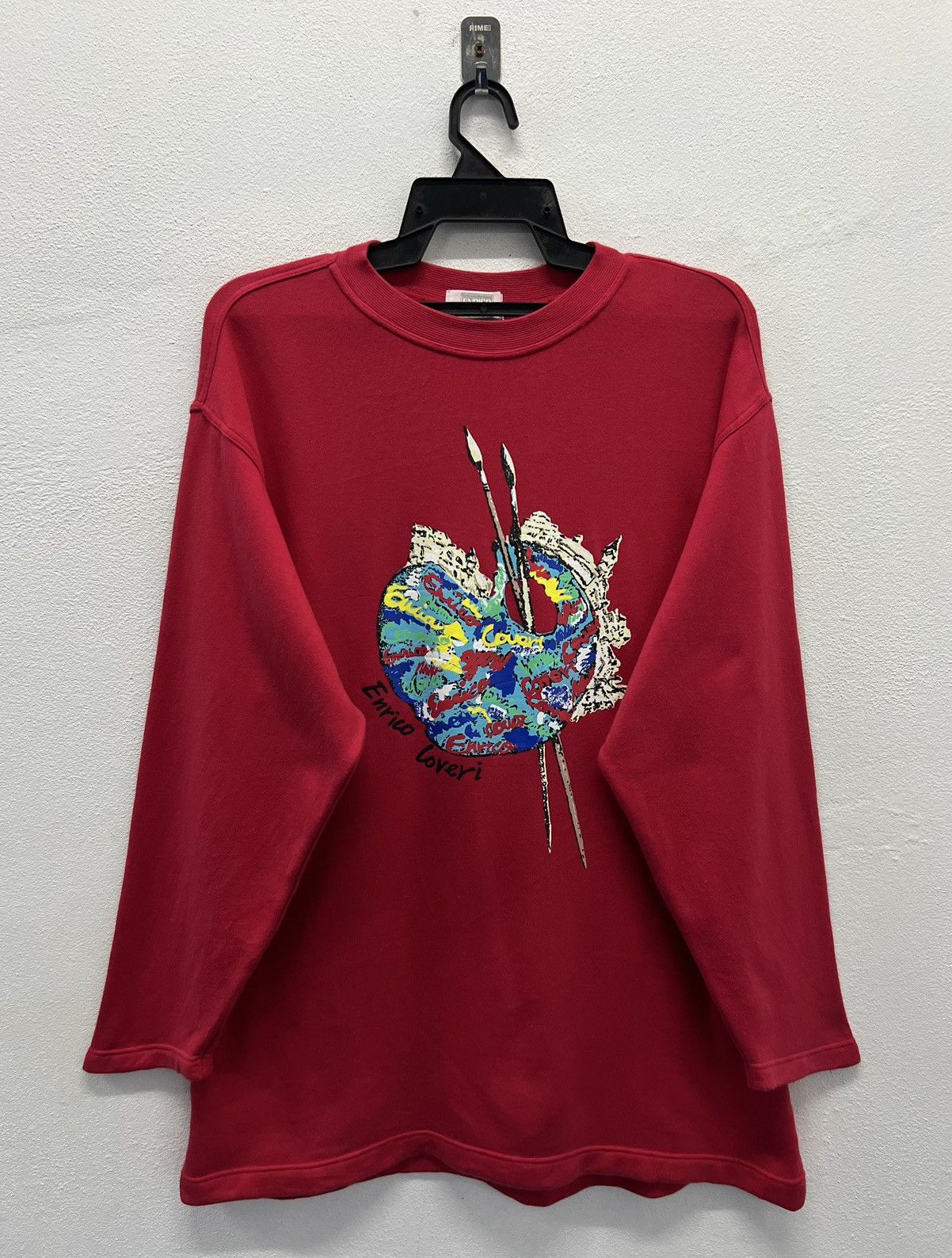 Enrico Coveri × Vintage VINTAGE ENRICO COVERI SWEATSHIRT Size US M / EU 48-50 / 2 - 1 Thumbnail