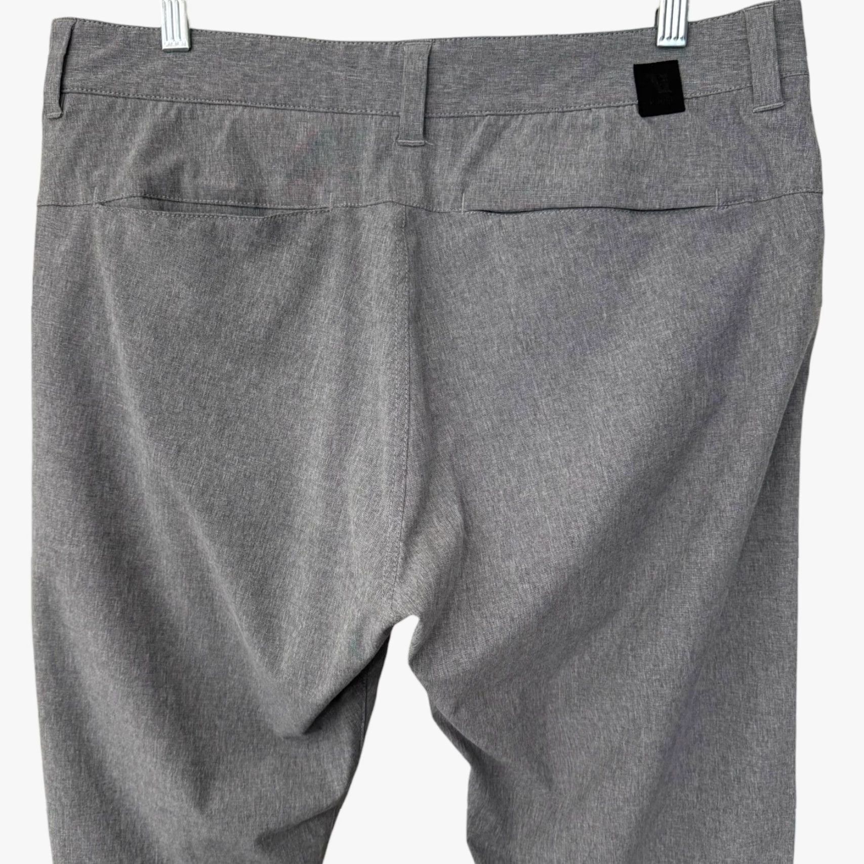Vuori Vuori Aim Pants Gray Men Size 34 Performance Stretch Slim-Fit Golf Chino V431 Size US 34 / EU 50 - 6 Thumbnail