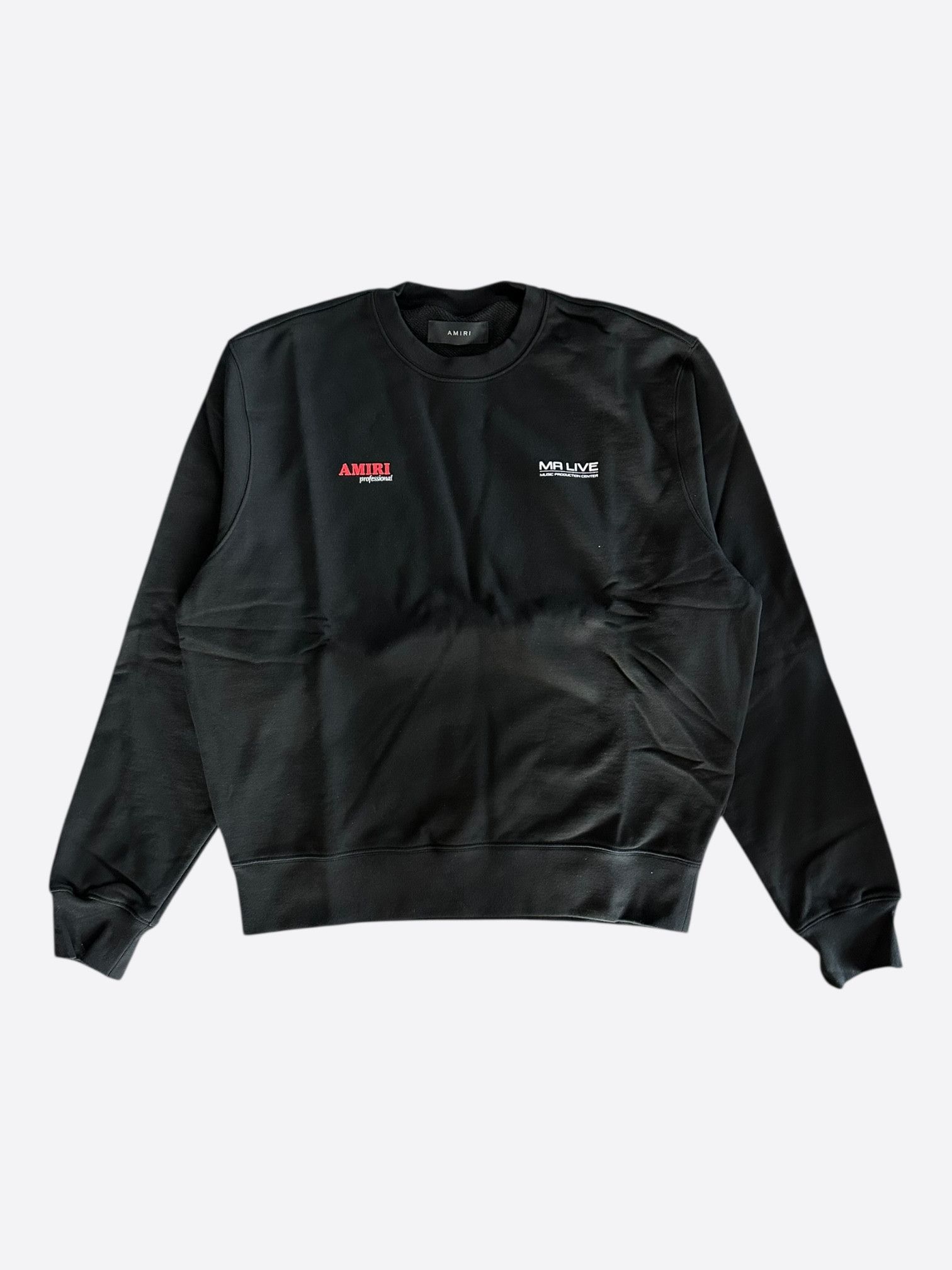 Amiri Amiri Black & White Drum Machine Graphic Sweater Size US XL / EU 56 / 4 - 1 Thumbnail