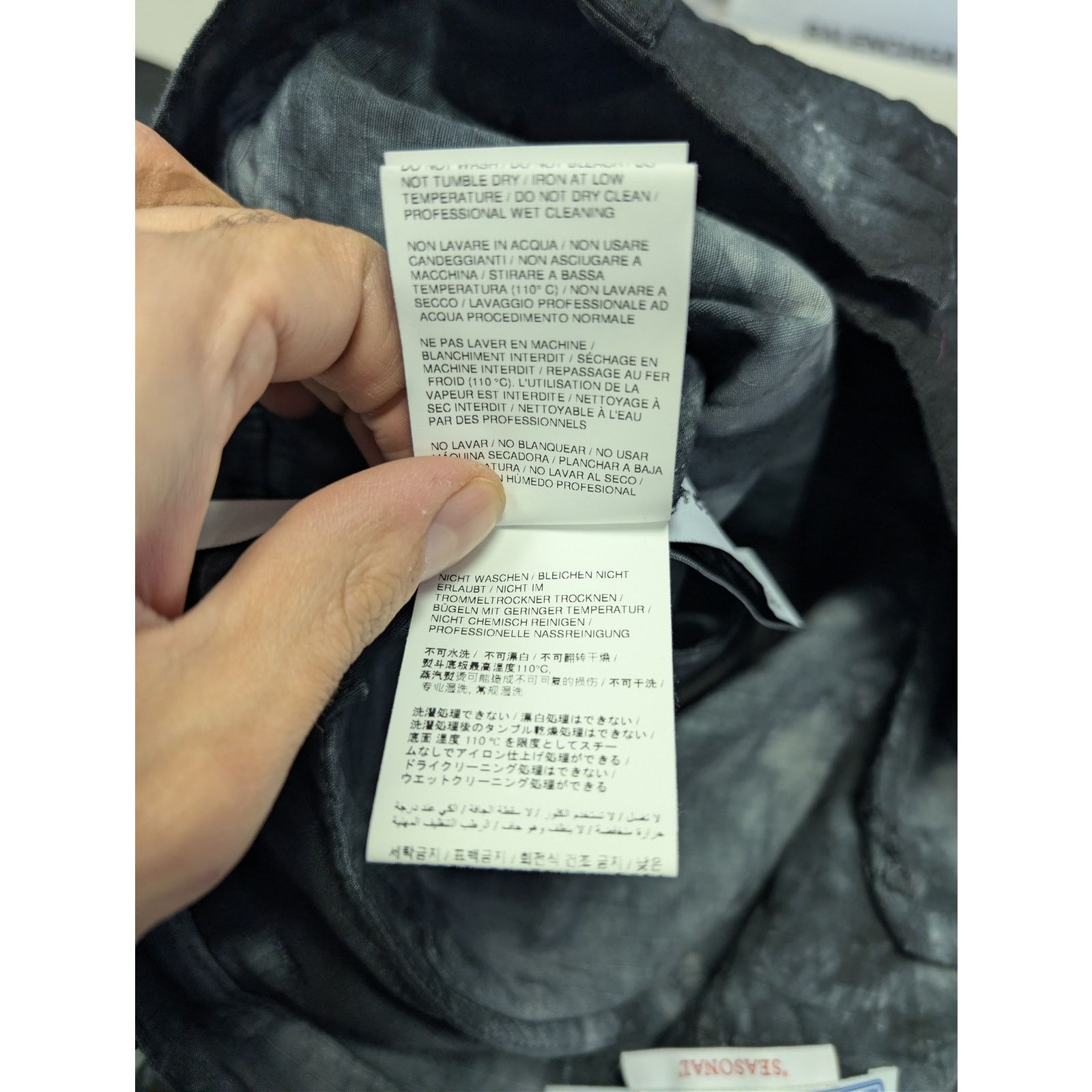 Off-White o1rshd1 Bounce Tie Dye Ripstop Cargo Pants Warm Grey / White Size US 38 / EU 54 - 18 Thumbnail