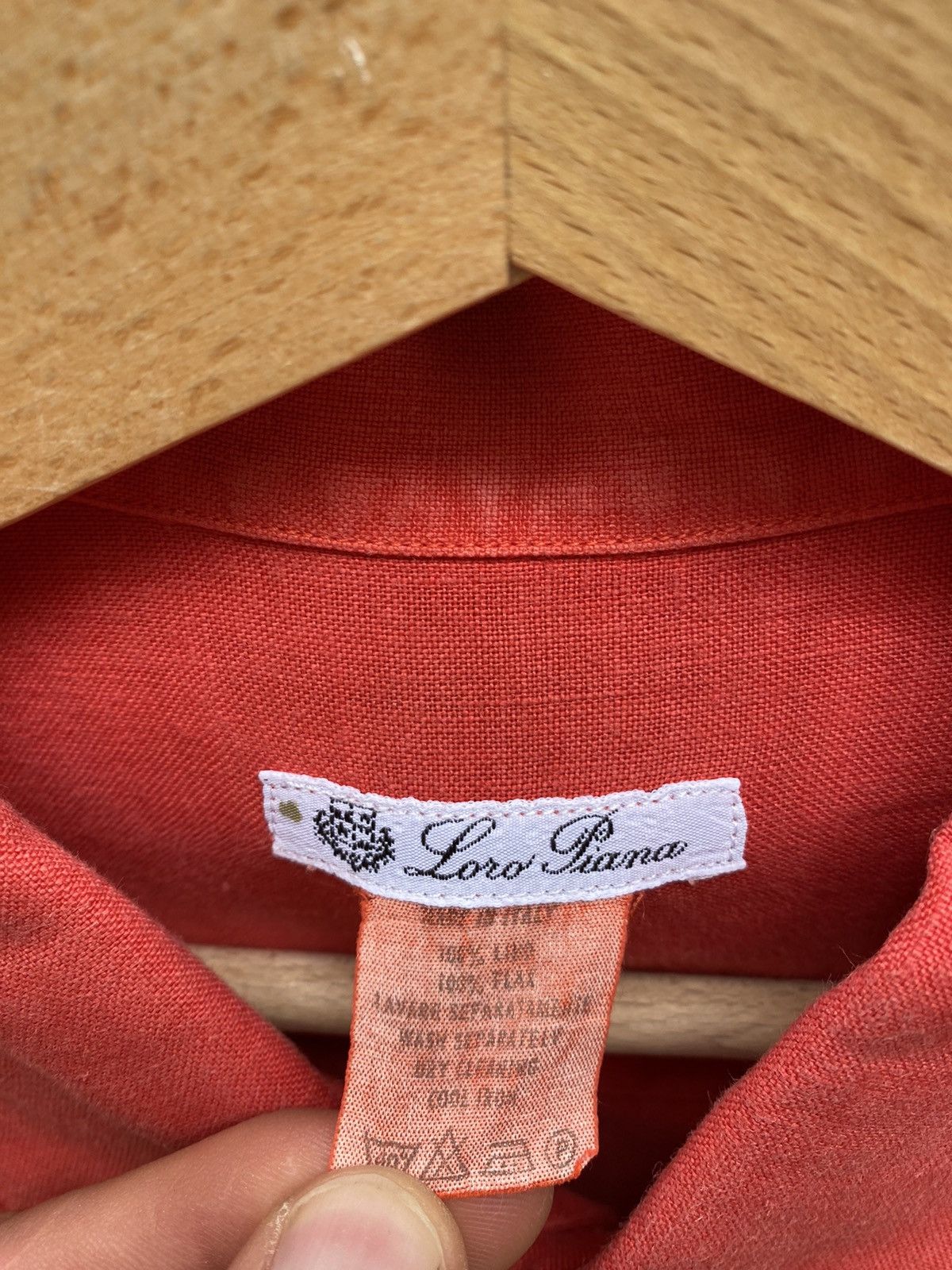 Loro Piana Loro Piana Linen Shirt Buttons Up Size US XL / EU 56 / 4 - 2 Thumbnail