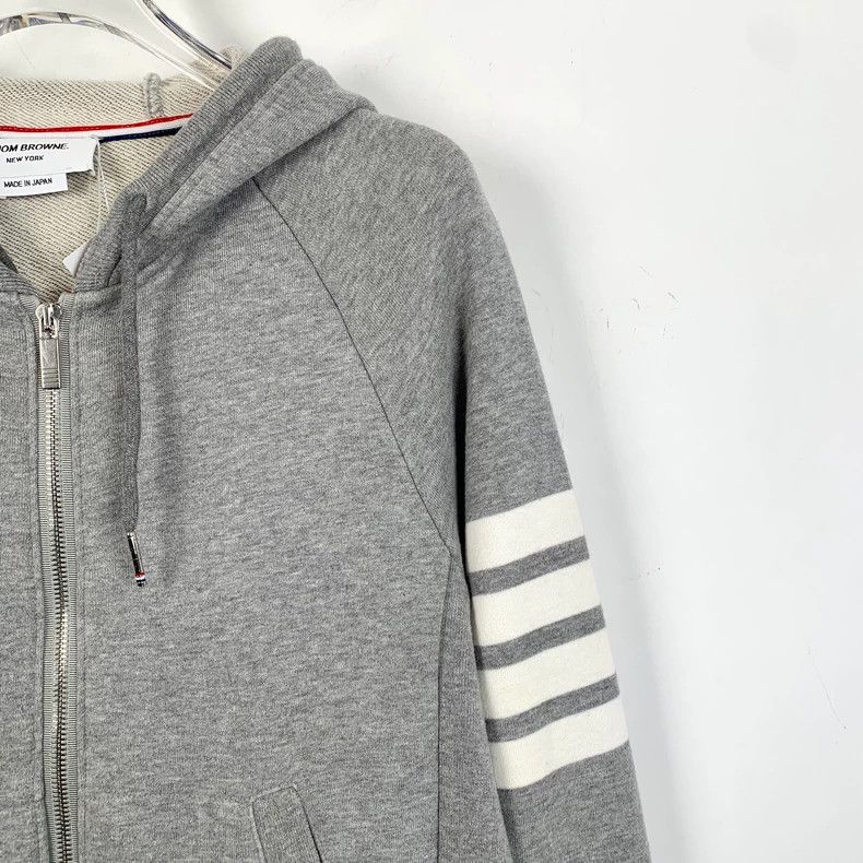 Thom Browne Thom Browne size1 Tie-down pull zipper hoodie jacket Size US S / EU 44-46 / 1 - 3 Thumbnail