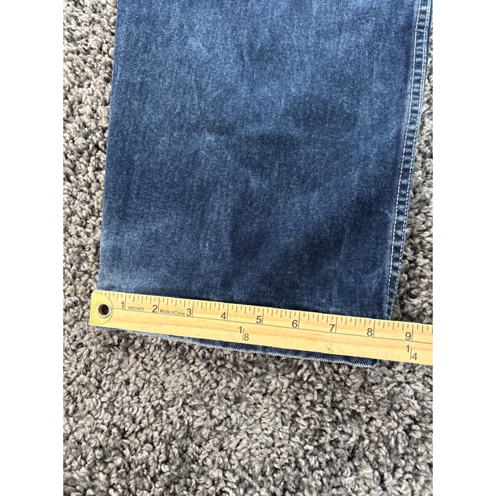 JNCO VINTAGE JNCO Jeans Mens 34x29 Deep Socket Dark Wash Baggy 90s Size US 34 / EU 50 - 3 Thumbnail