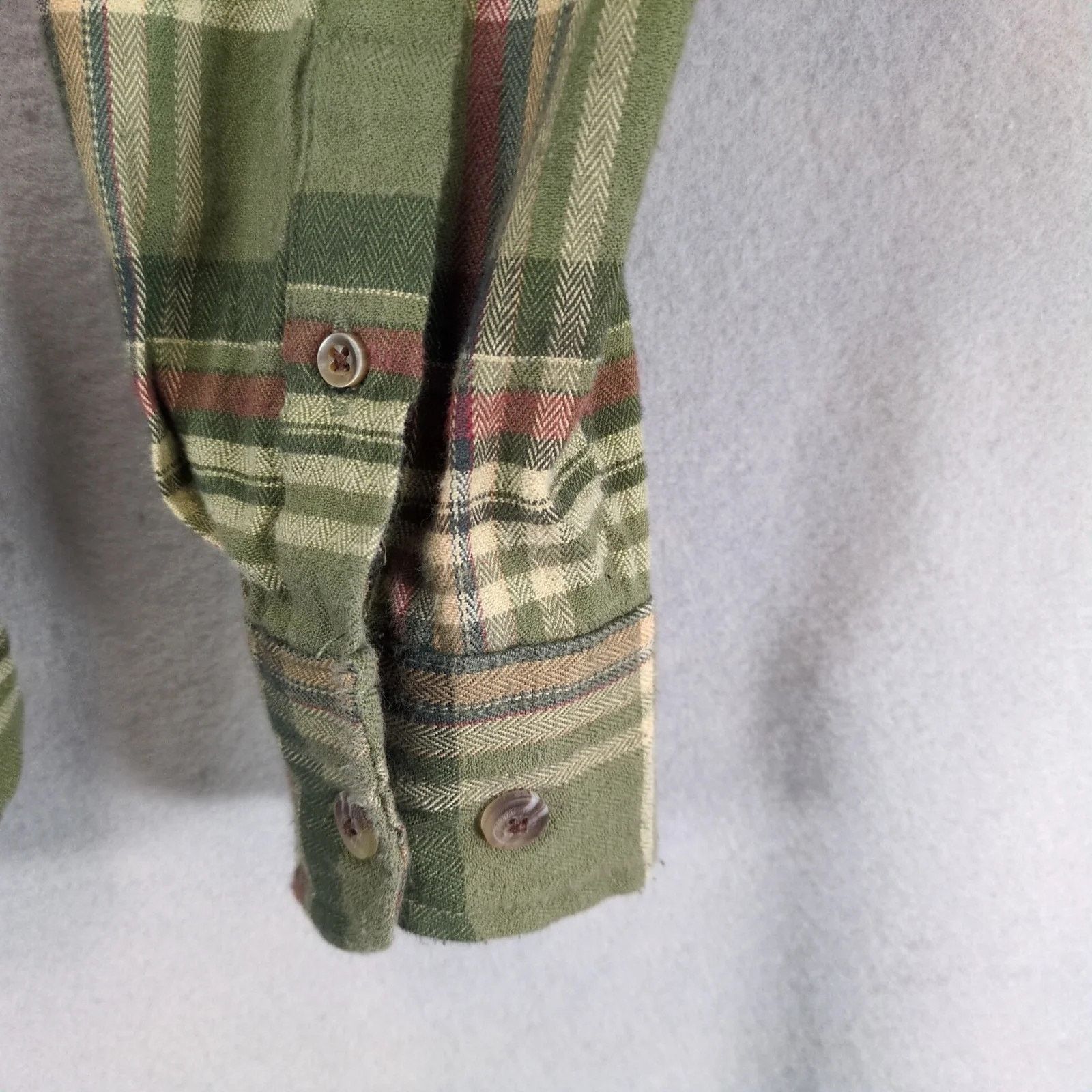 Vintage Northern Expedition Green Plaid Flannel Button Down Shirt Size US XXL / EU 58 / 5 - 8 Thumbnail