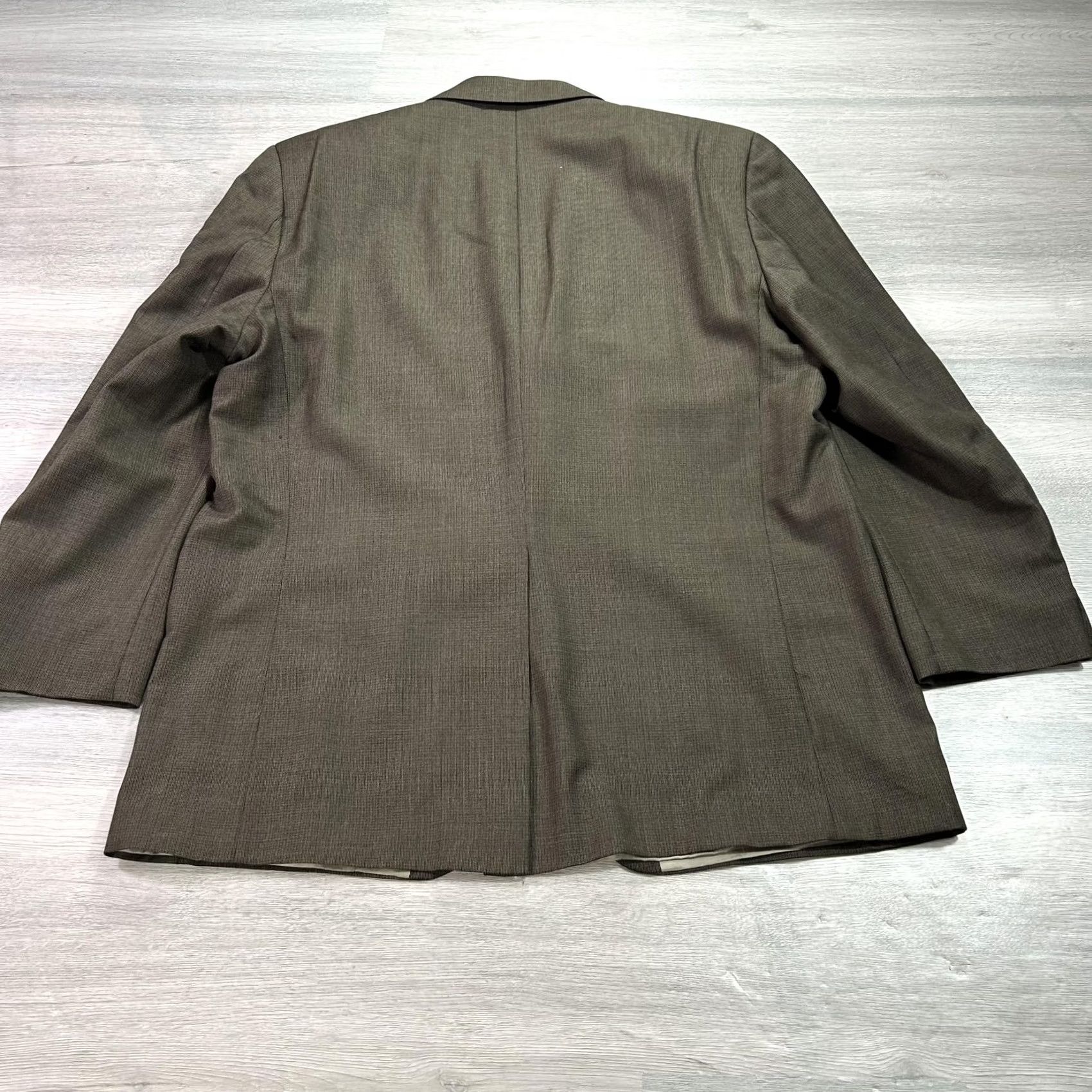Ralph Lauren Lauren Ralph Lauren Suit Mens 48 Wool Cashmere Brown Check 2 Piece Jacket Trousers Business Formal Wedding Mens Size 48R - 3 Thumbnail