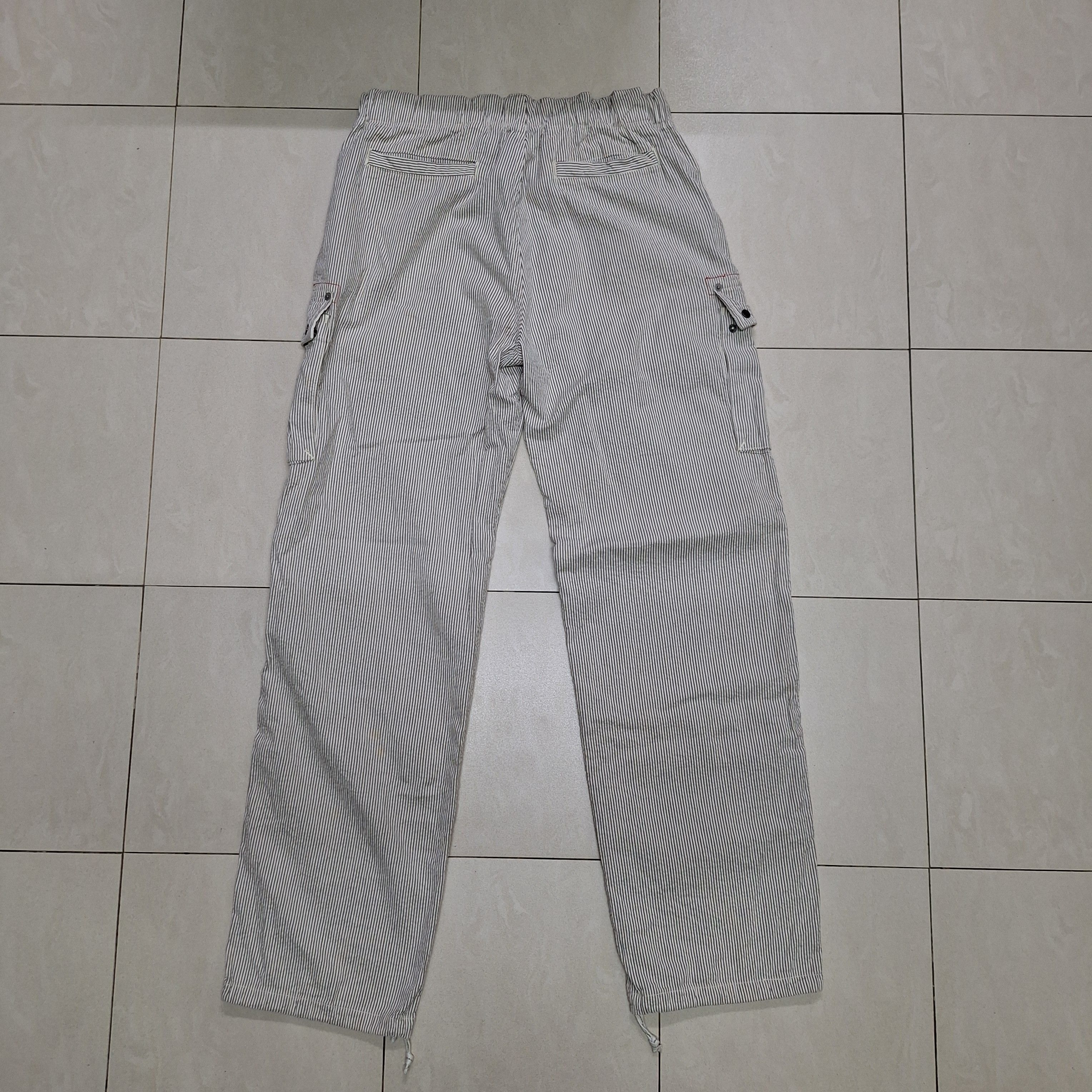 Tommy Hilfiger Tommy Hilfiger Baggy Striped Cargo Pants Size US 31 - 11 Thumbnail