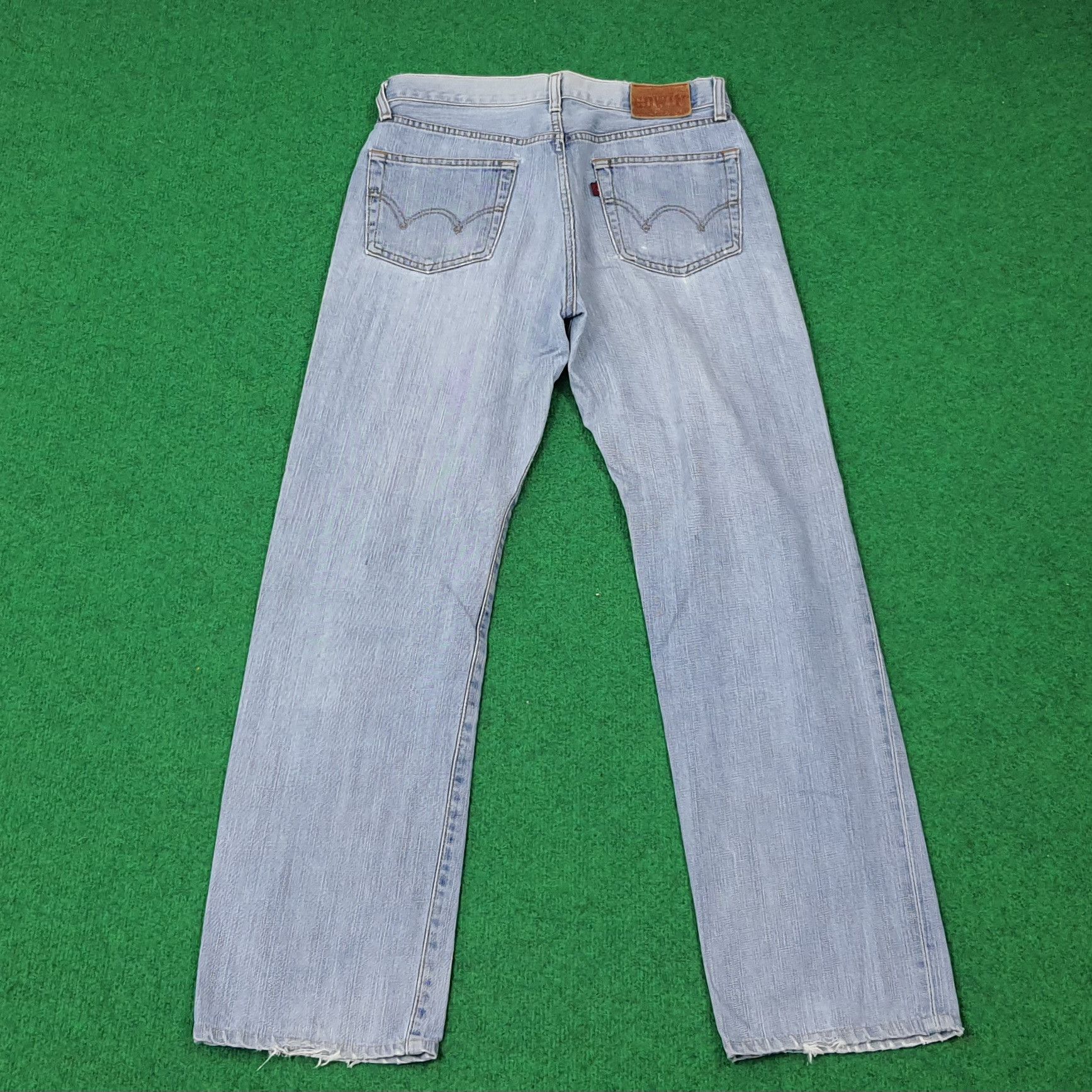 Edwin Vintage Edwin 503 Distressed Style Denim C272N24 Size US 29 - 5 Thumbnail