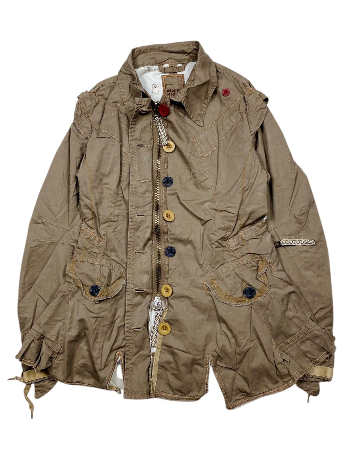 If Six Was Nine 2000s Girbaud - Apocalypse Style Rope Jacket Size US M / EU 48-50 / 2 - 5 Thumbnail