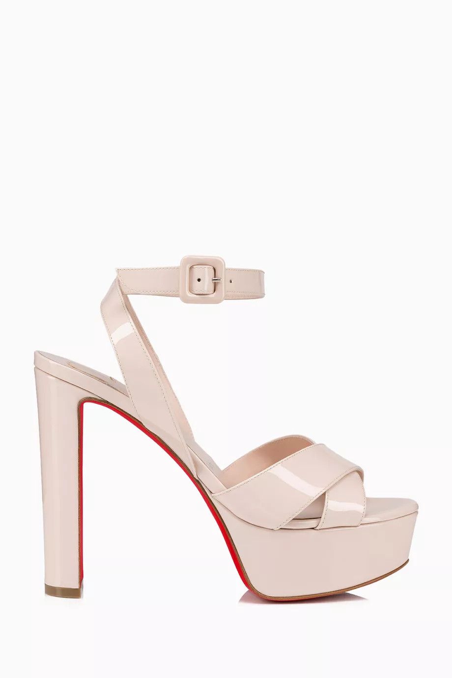 Christian Louboutin o1w1db10325 Sandals in Beige Size US 8 / IT 38 - 1 Thumbnail