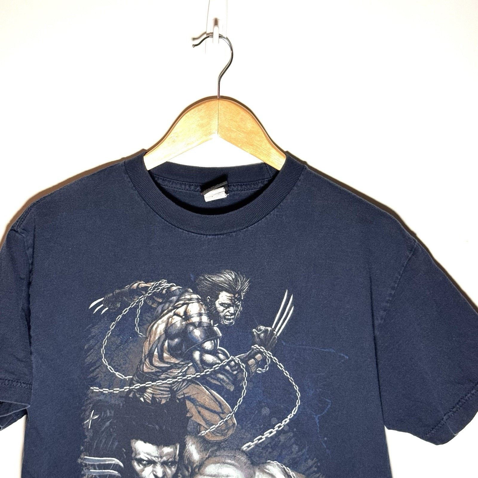 Mad Engine × Vintage Vintage Wolverine X-Men Marvel Graphic T-Shirt Logan Med Size US M / EU 48-50 / 2 - 3 Thumbnail