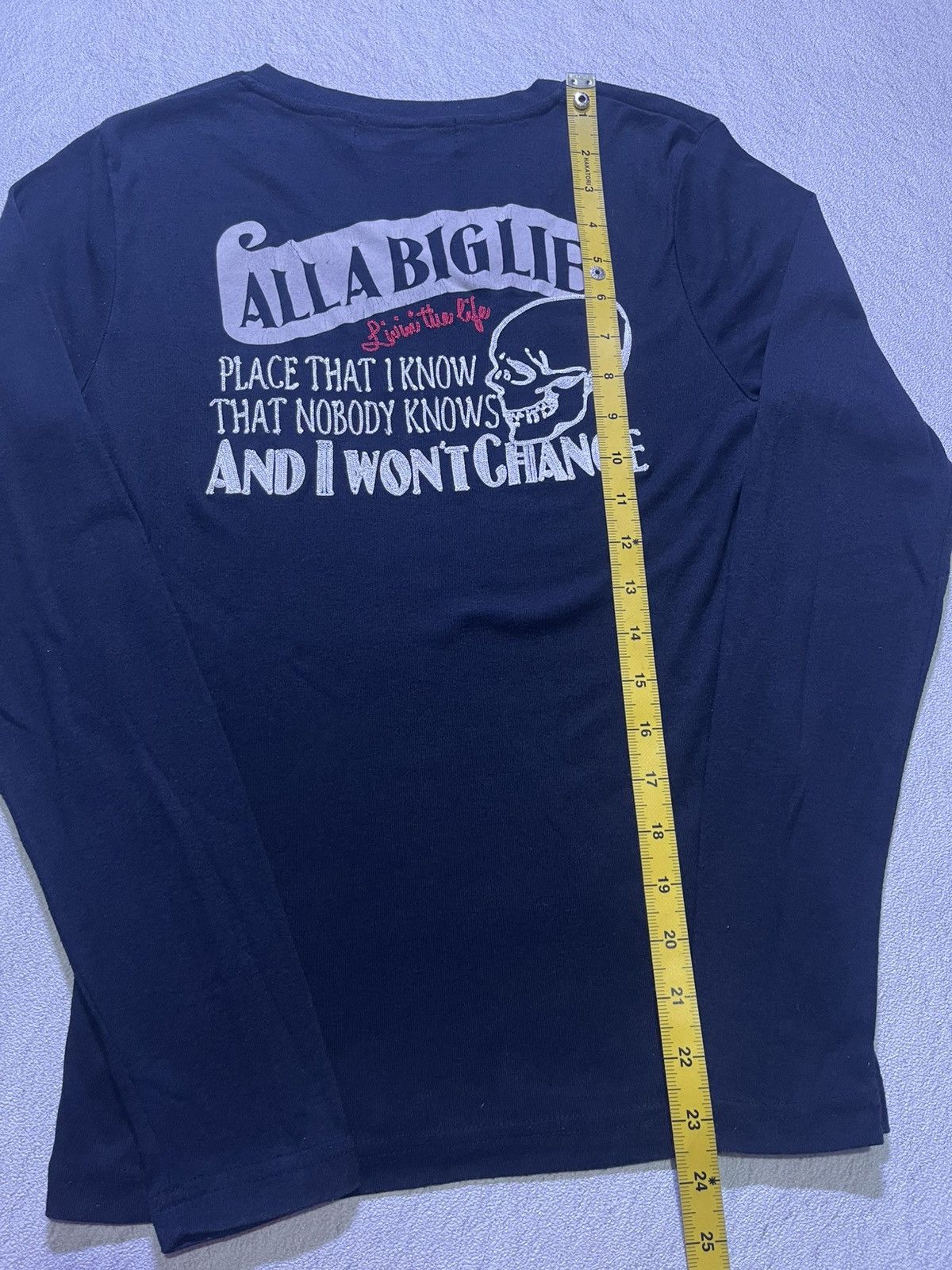 Japanese Brand Y2K PLACE PLAN long sleeve tshirt Size US S / EU 44-46 / 1 - 9 Thumbnail