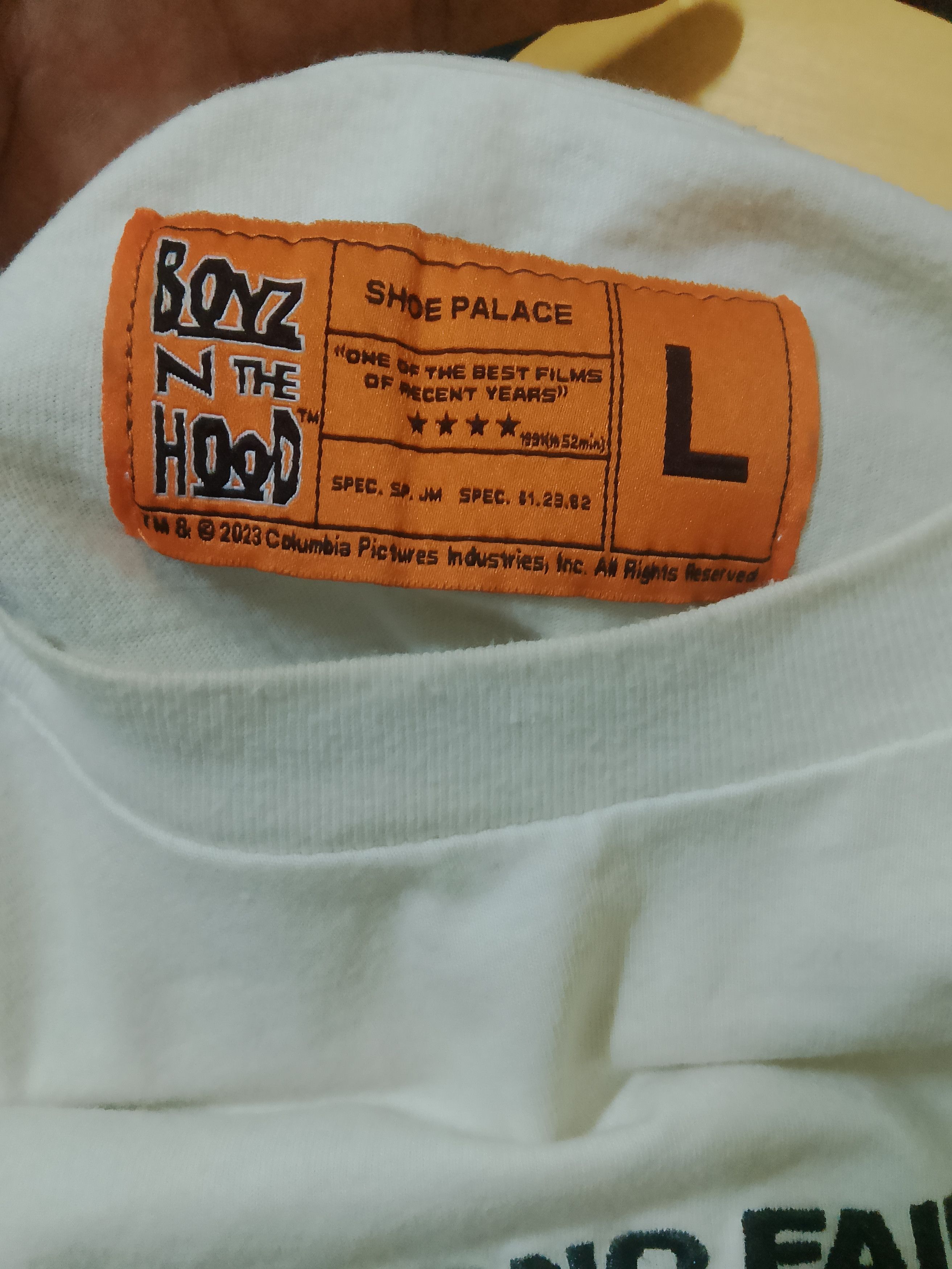 Band Tees BOYZ N THE HOOD Ice Cube x Movie Shirt Size US L / EU 52-54 / 3 - 4 Thumbnail