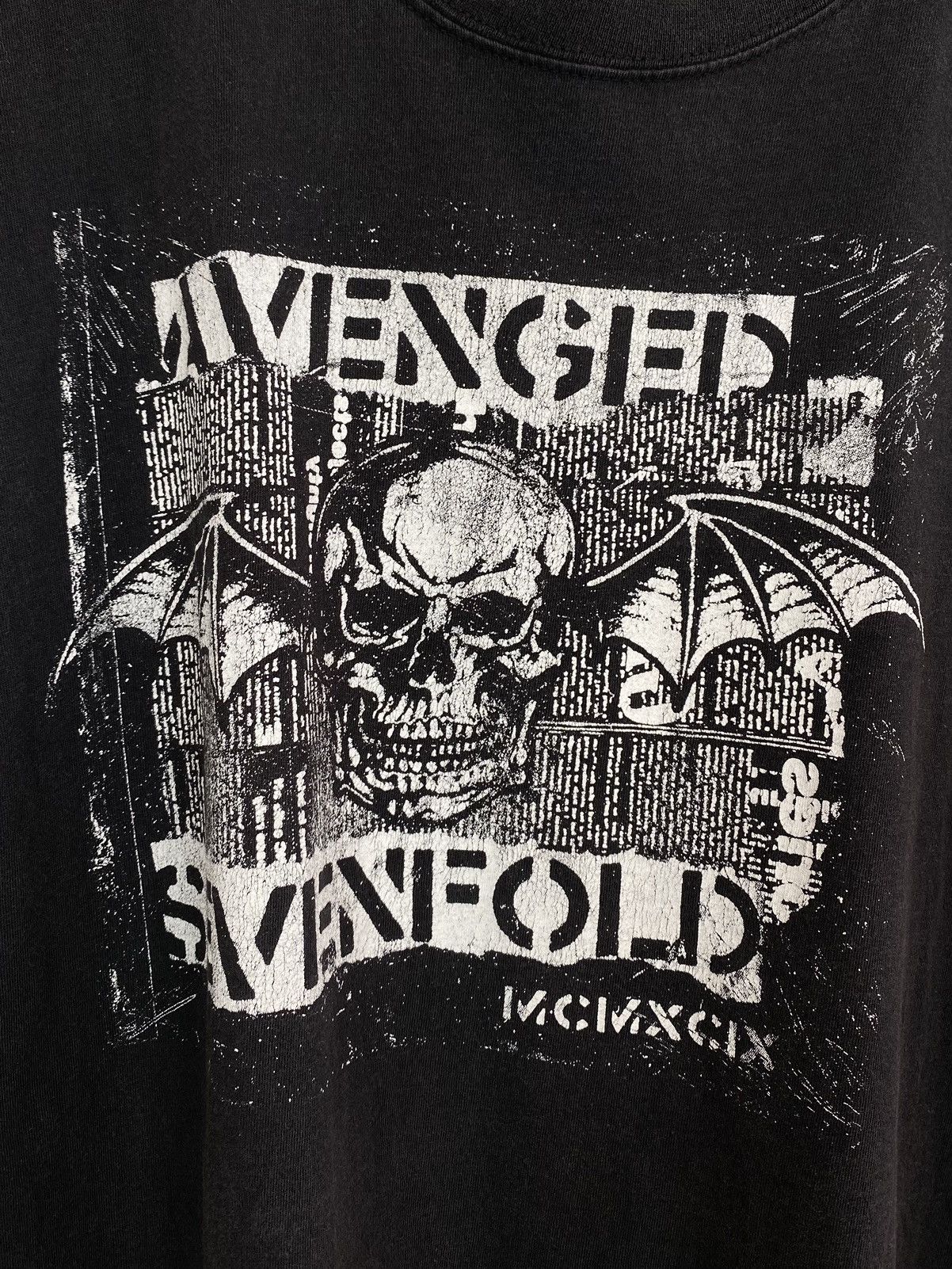 Fruit Of The Loom × Vintage Avenged Sevenfold Short Sleeve Rock T-Shirt Size XL Black Size US XL / EU 56 / 4 - 3 Thumbnail