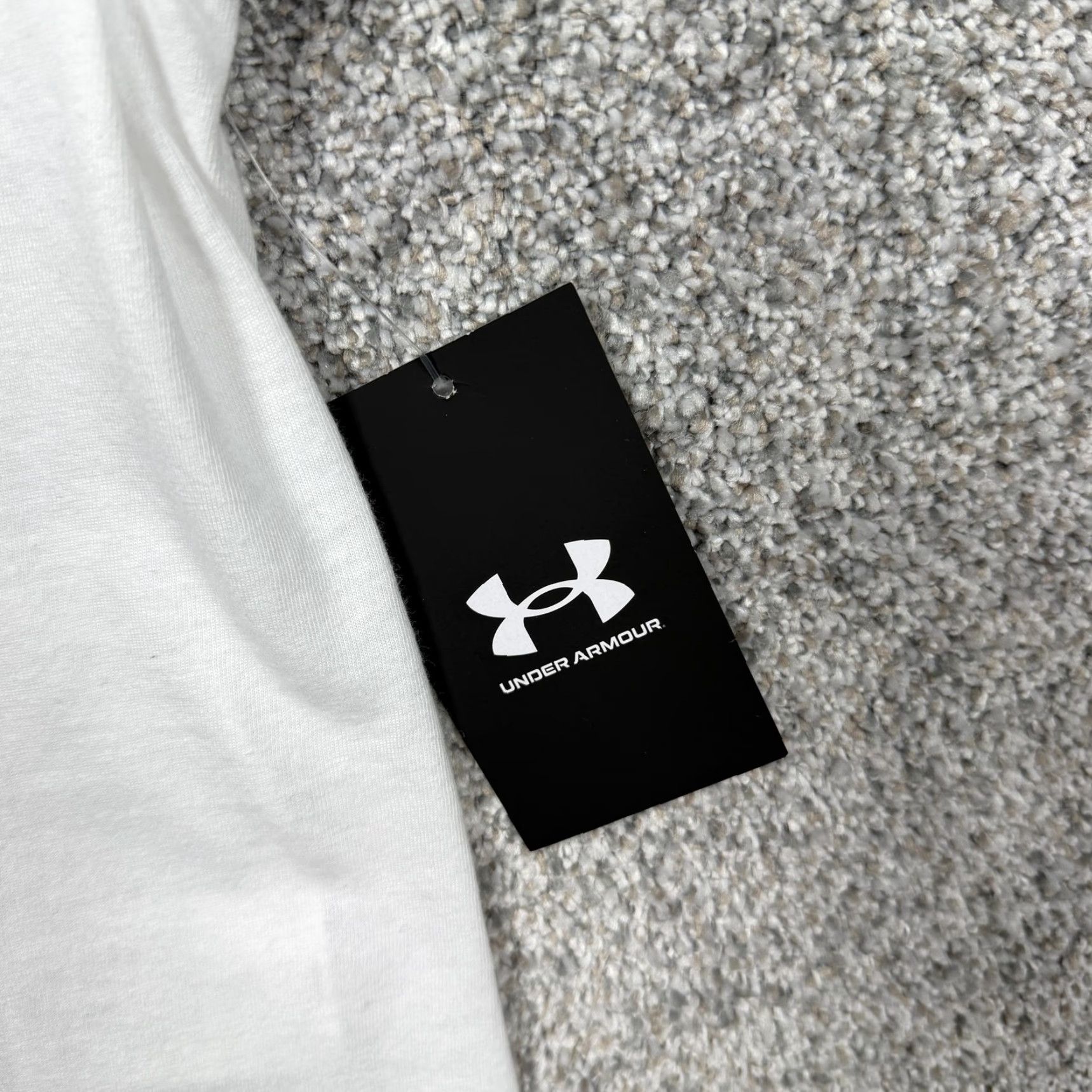 Under Armour Under Armour Tank Top Women L White Lilac Lightweight Sleeveless Racerback Gym & Training Scoop Neck Casual 1383251 Size L / US 10 / IT 46 - 3 Thumbnail