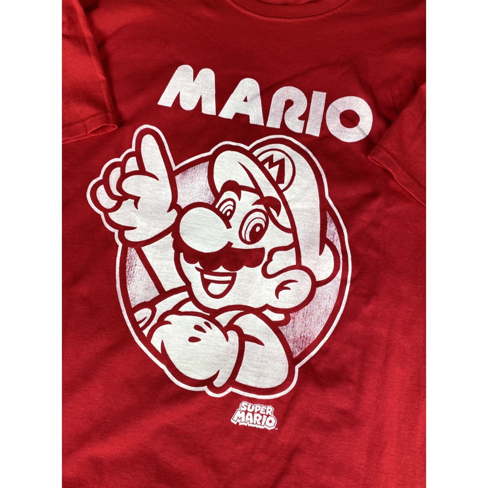 Nintendo Nintendo Official OEM Mario T Shirt Graphic Tee Super Mario Red L Mens Shirt Size US L / EU 52-54 / 3 - 2 Thumbnail
