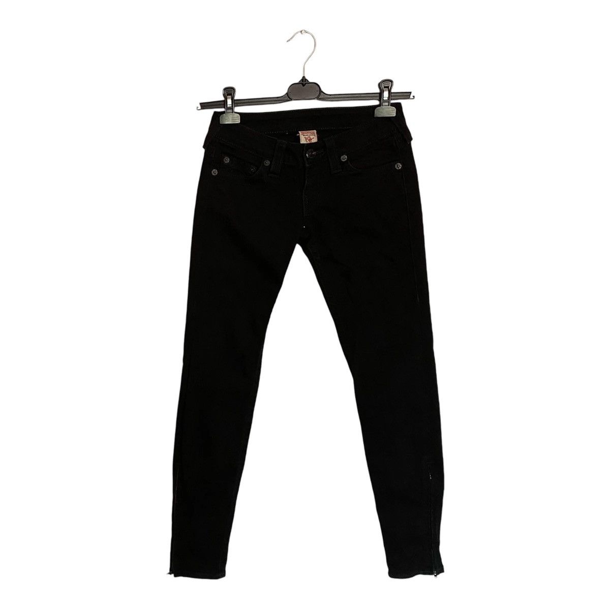 True Religion True Religion Horsehoe Black Denim Jeans Size 25" / US 0 / IT 36 - 1 Thumbnail