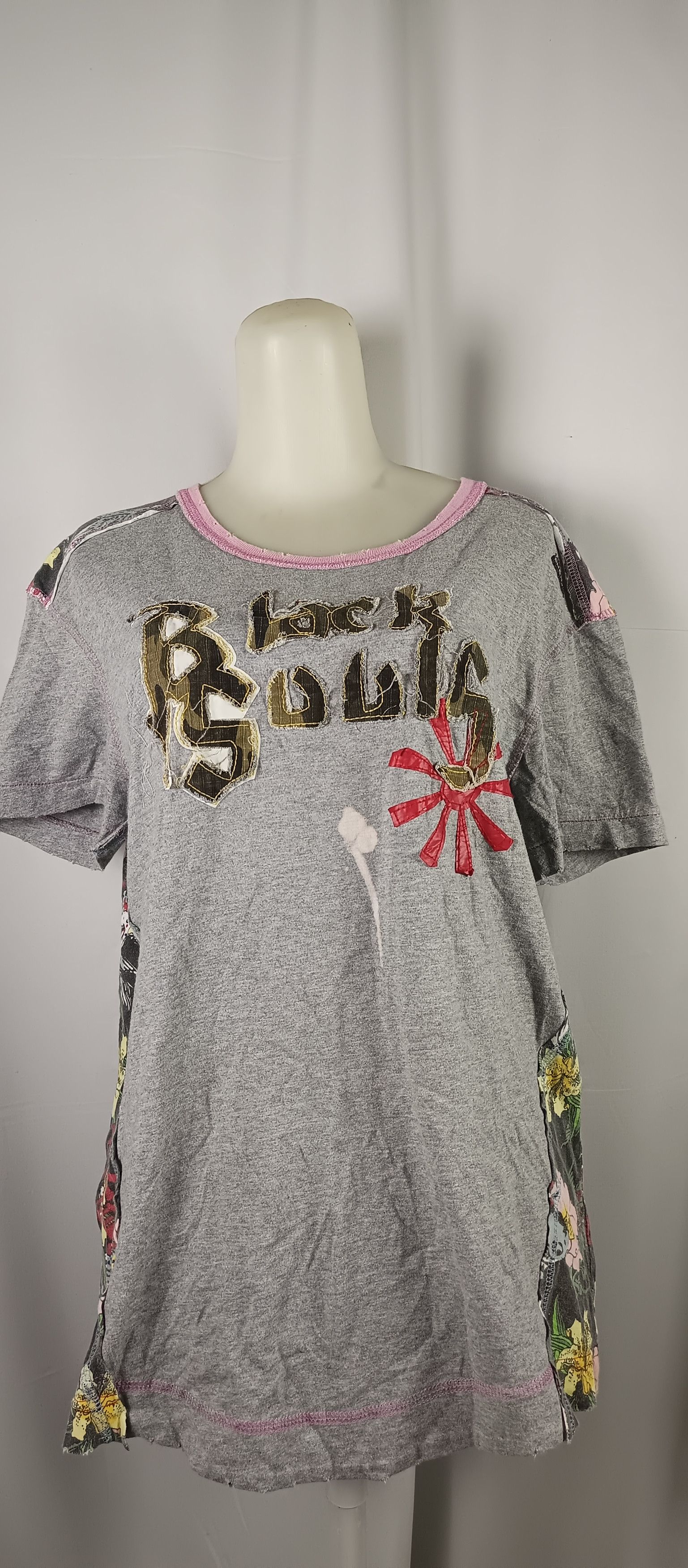 Energie × Vintage Energie Black South Short Sleeve TShirt Size L / US 10 / IT 46 - 1 Thumbnail