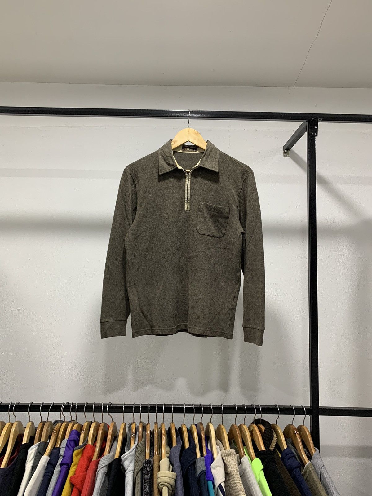Aran Isles Knitwear × Homespun Knitwear × Vintage Volunt Knit Collar Zip up Sweater Size US S / EU 44-46 / 1 - 5 Thumbnail