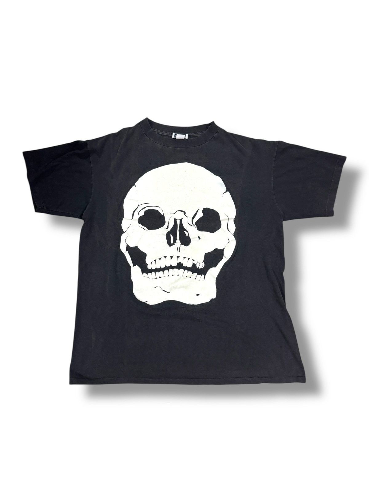 Vintage *RARE* 1990s VINTAGE FADED RATLE MY BONES SKULL GLOW DARK Size US XL / EU 56 / 4 - 1 Thumbnail