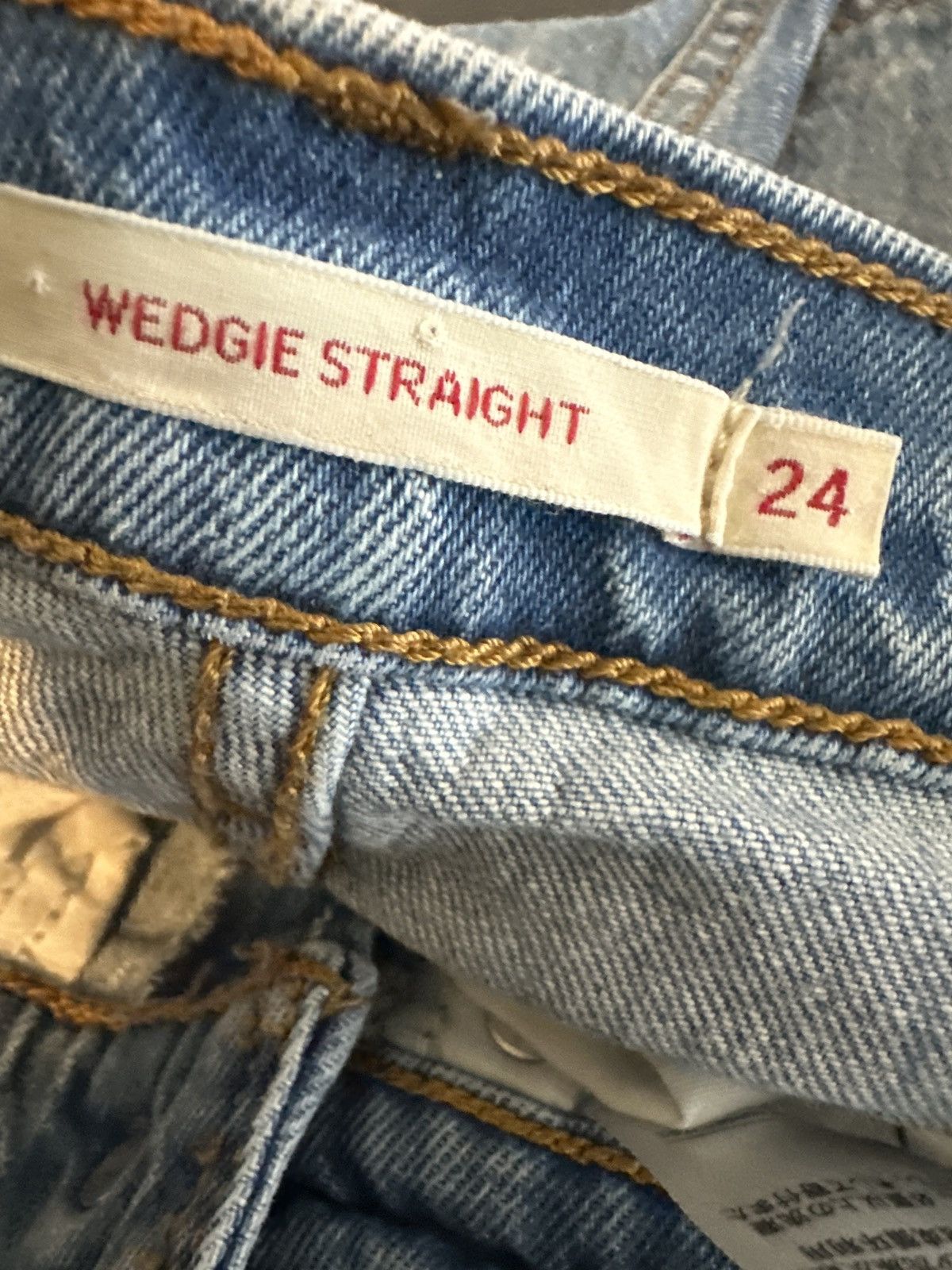 Levi's Levi’s Wedgie Straight Jeans Size 24" / US 00 / IT 34 - 9 Thumbnail