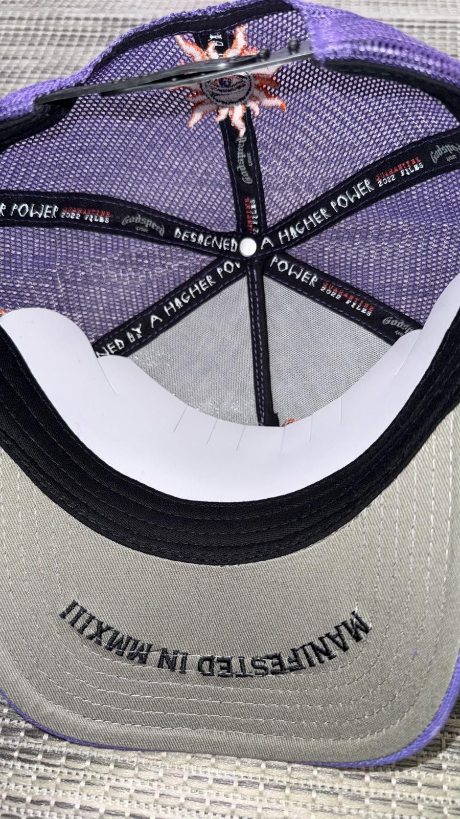 Godspeed Godspeed Purple/Orange Forever Trucker Hat Size ONE SIZE - 3 Thumbnail