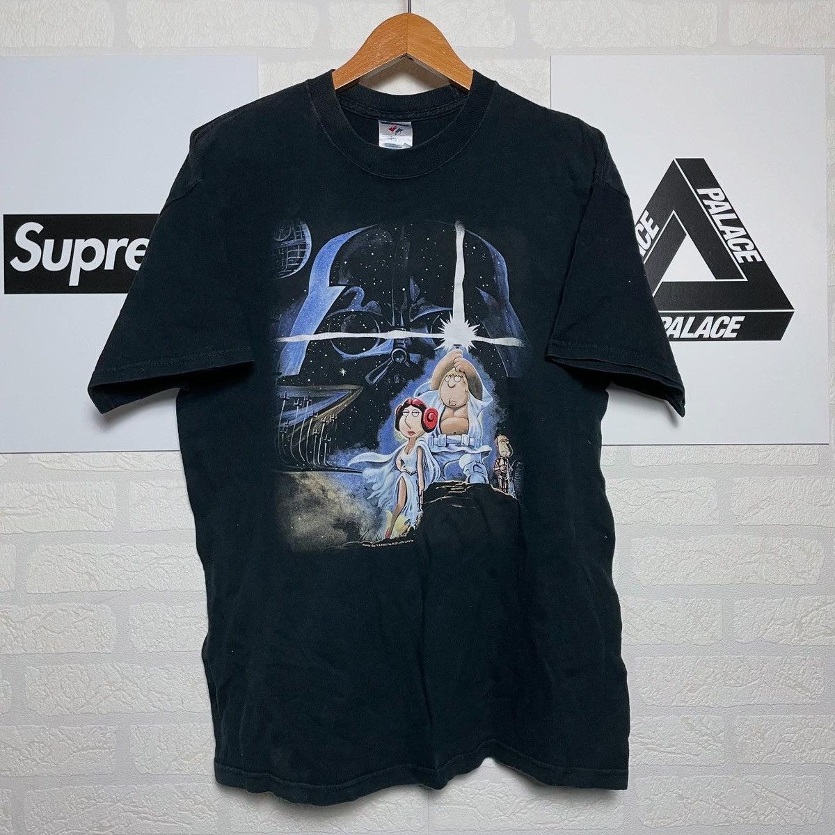 Jerzees × Star Wars × Vintage Vintage 2007 Family Guy Star wars Promo Tee Size US L / EU 52-54 / 3 - 1 Thumbnail