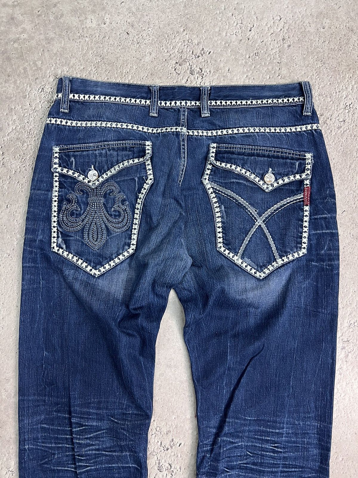 Japanese Brand × True Religion Vintage True Religion STYLE Straight LOW WAIST Jeans Size US 36 / EU 52 - 9 Thumbnail