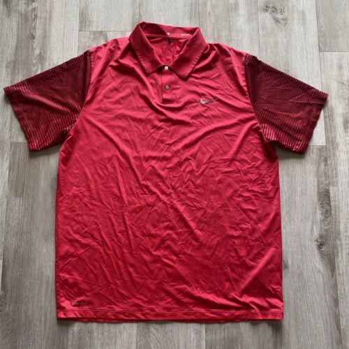 image of Made In USA T-Shirt Polo Men in Red (Size XL)