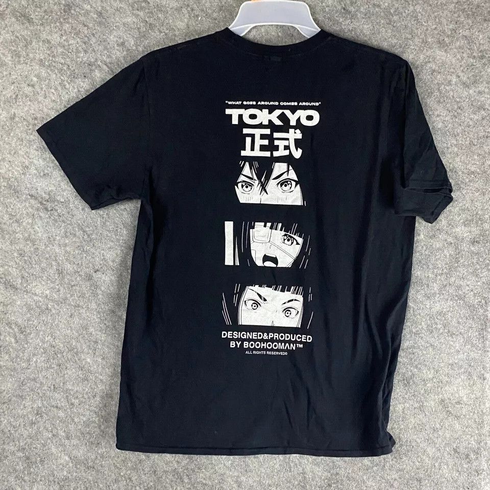 Boohoo Boohoo Man T-Shirt Small Men's Short Sleeve Anime Tokyo S Size US S / EU 44-46 / 1 - 4 Thumbnail