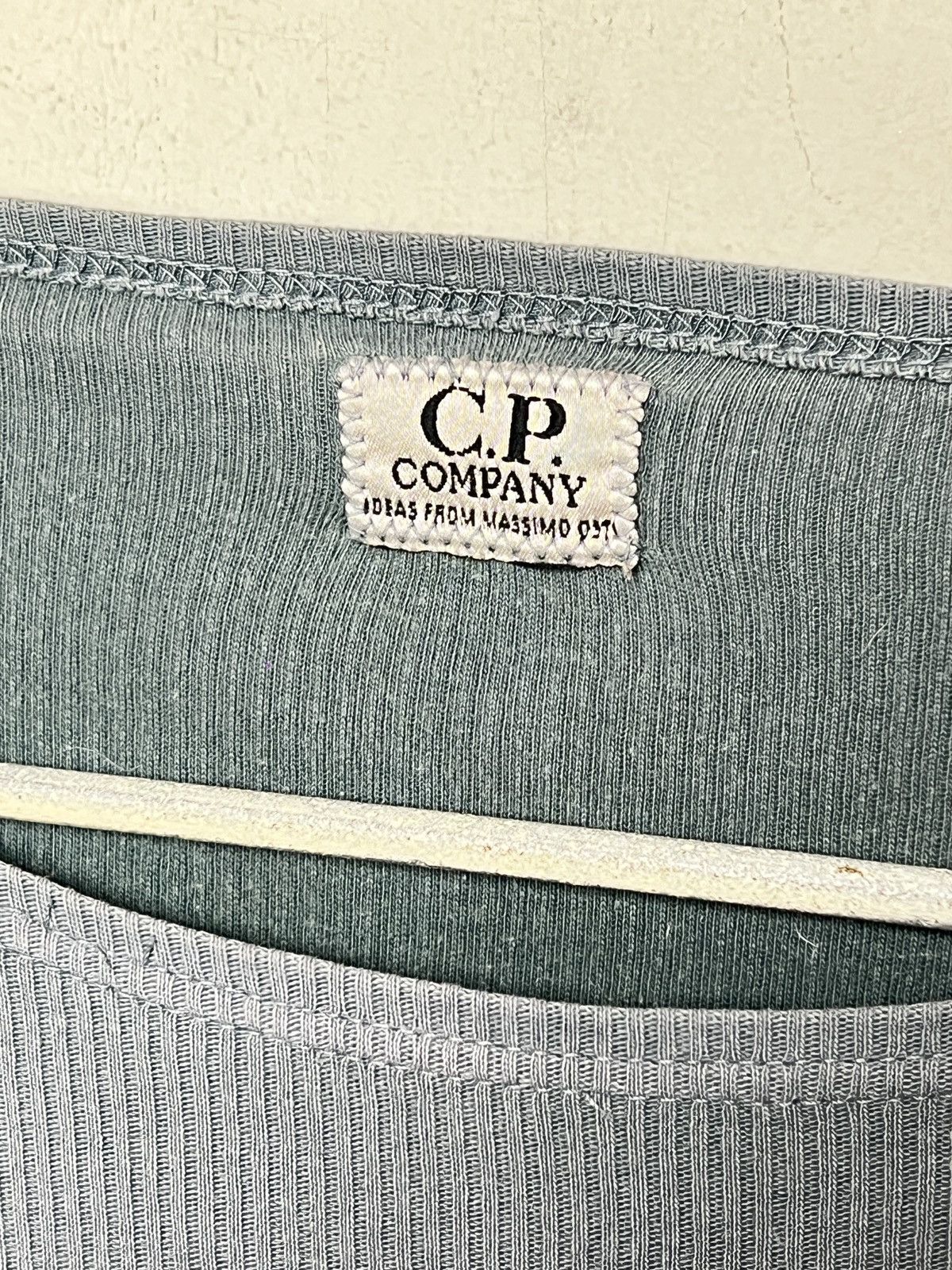 C.P. Company massimo osti cp company stone island 80 ribbed t shirt Size US L / EU 52-54 / 3 - 4 Thumbnail