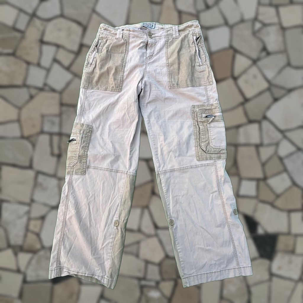 VINTAGE Abercrombie & Fitch Men's Brown Cargo Pants Size 32/14R Cargo Pants Mens Brown Size 32/14R