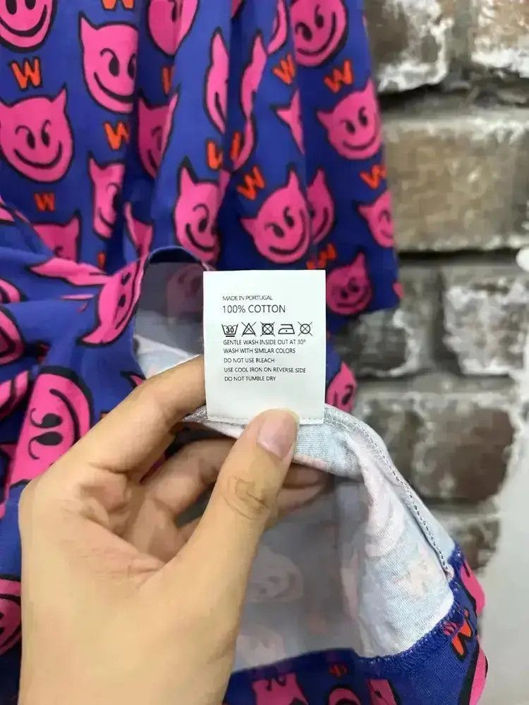 Walter Van Beirendonck Walter Van Beirendonck oversize devil logo tee Size US S / EU 44-46 / 1 - 6 Thumbnail