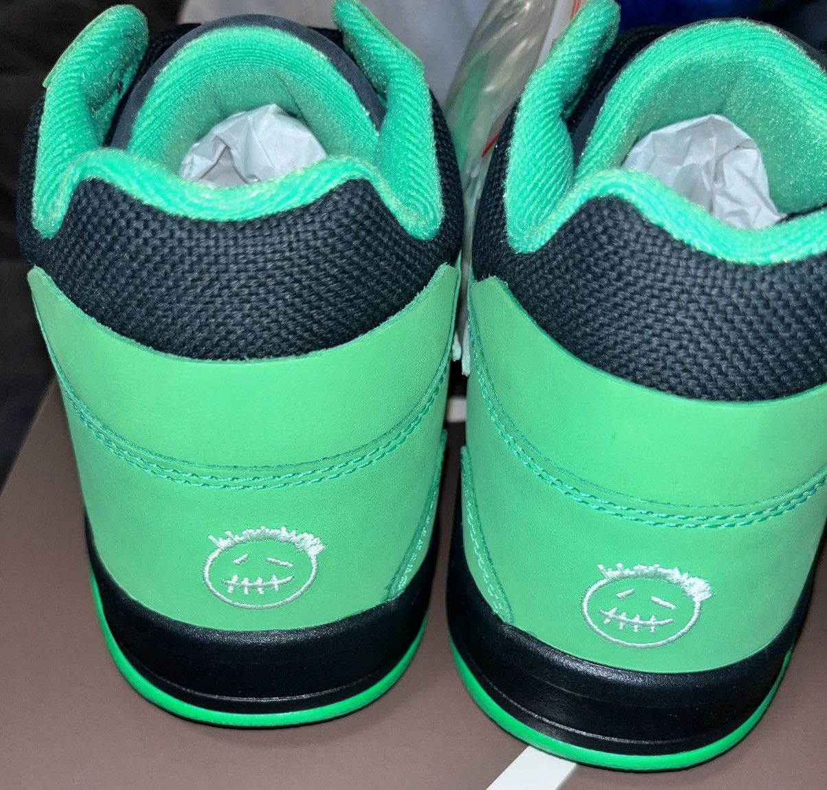 Nike × Travis Scott CJ1 T-REXX “GREEN SPARK” Size US 10 / EU 43 - 6 Thumbnail