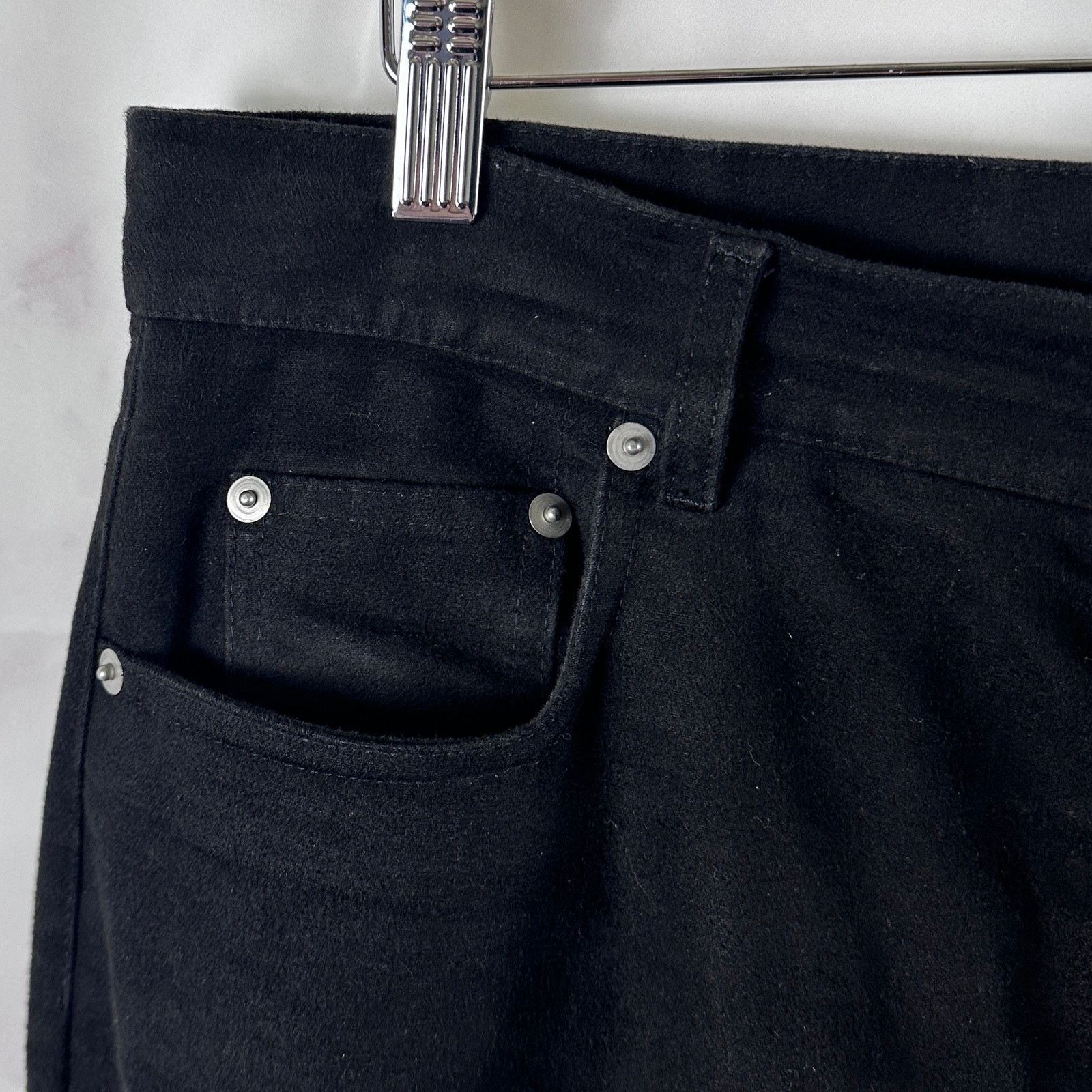 Rick Owens F/W23 Luxor Black Bolan Banana Pants Size US 32 / EU 48 - 8 Thumbnail