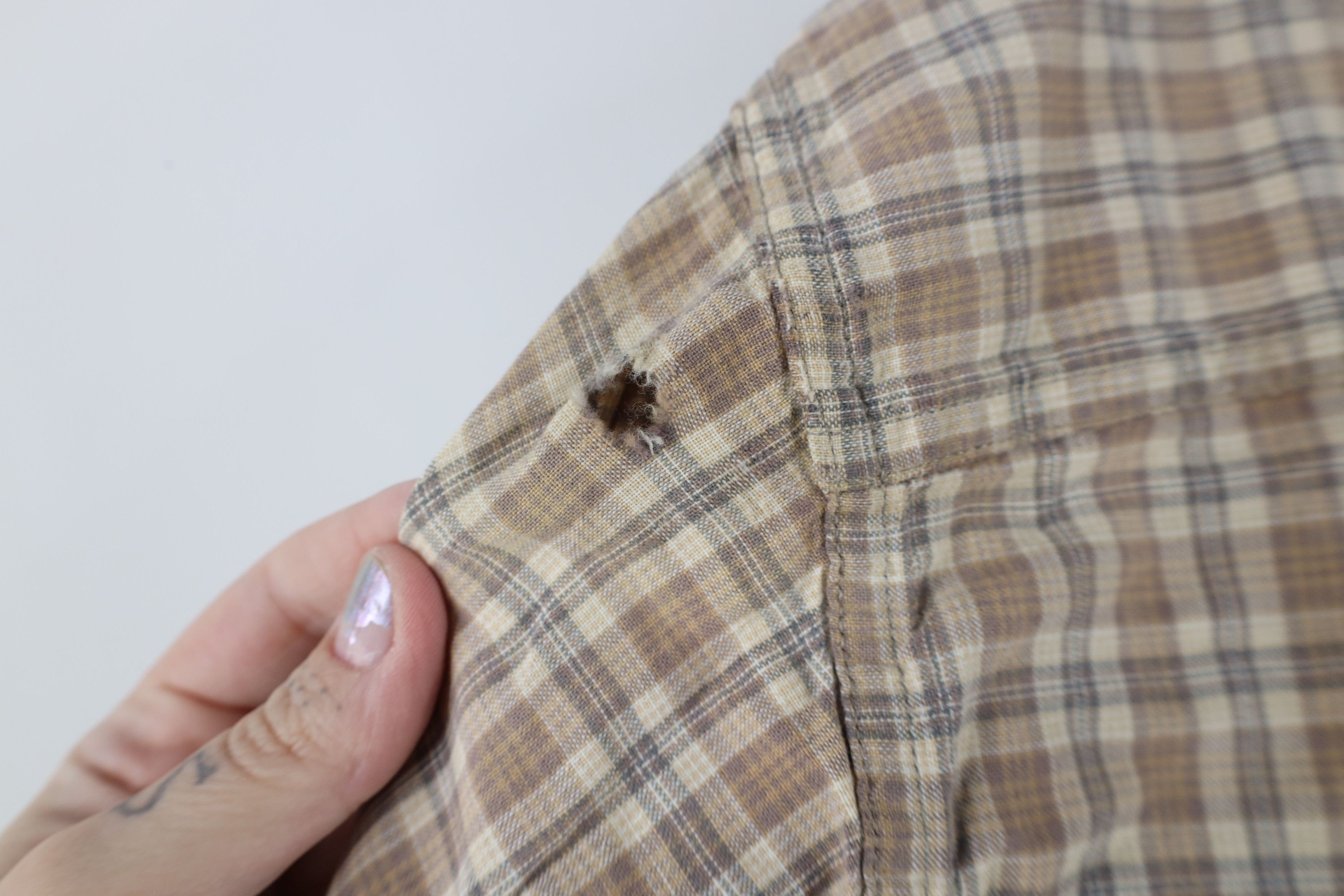 Cabelas × Vintage Vintage Cabelas Double Pocket Collared Button Shirt Plaid Size US M / EU 48-50 / 2 - 14 Thumbnail