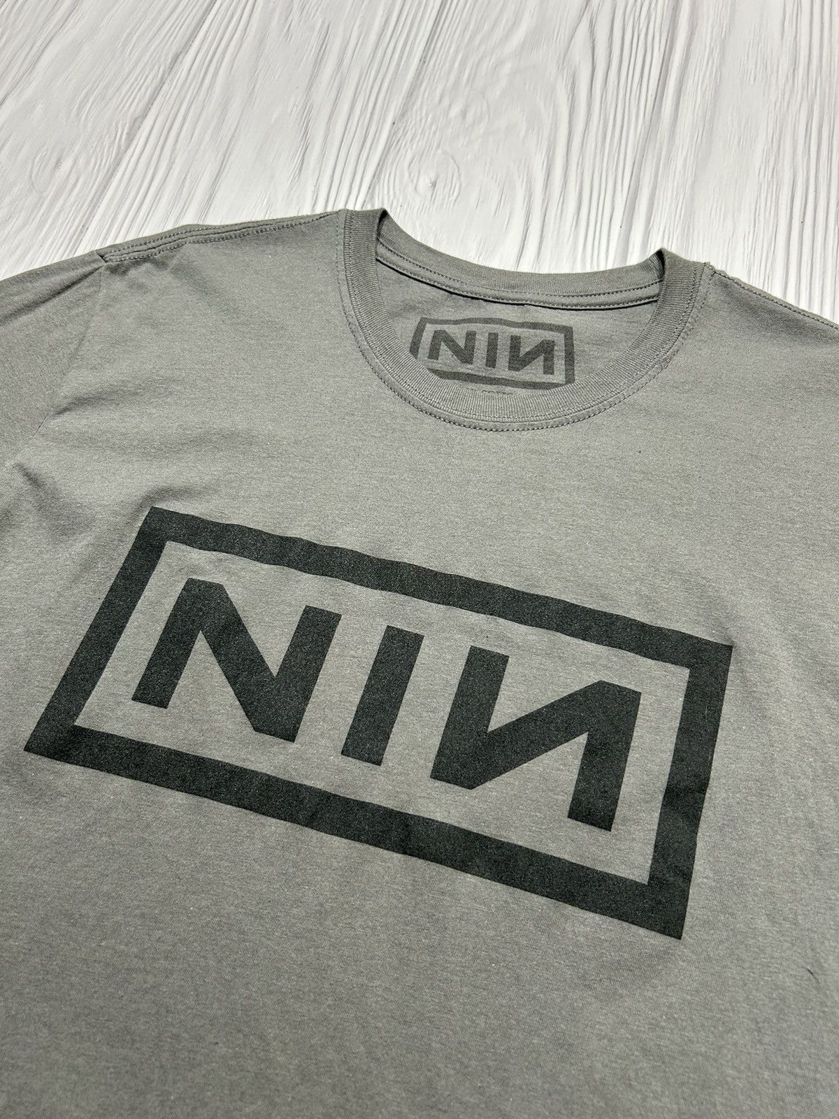 Band Tees Vintage Style NIN Nine Inch Nails Band T-Shirt Size US L / EU 52-54 / 3 - 5 Thumbnail
