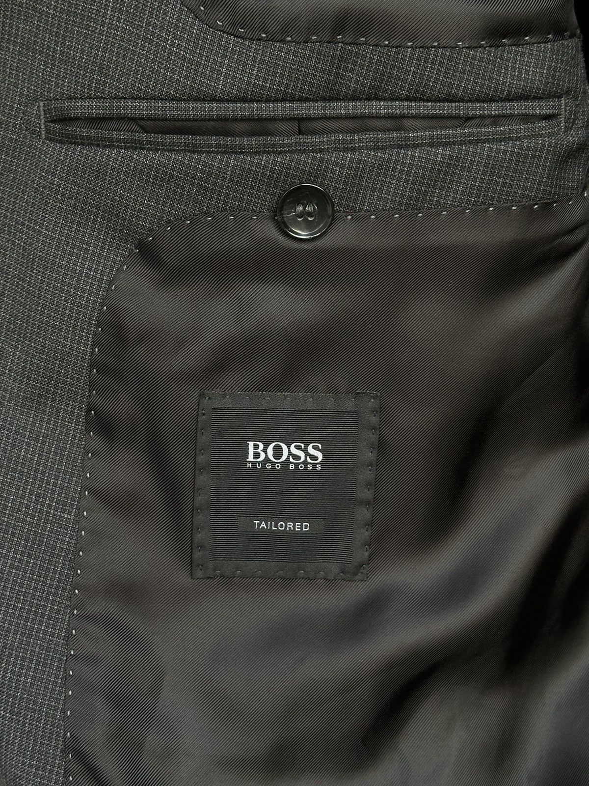 Hugo Boss Hugo Boss x Loro Piana Suit Blazer & Trousers Super 150 Wool Size 40R - 9 Thumbnail