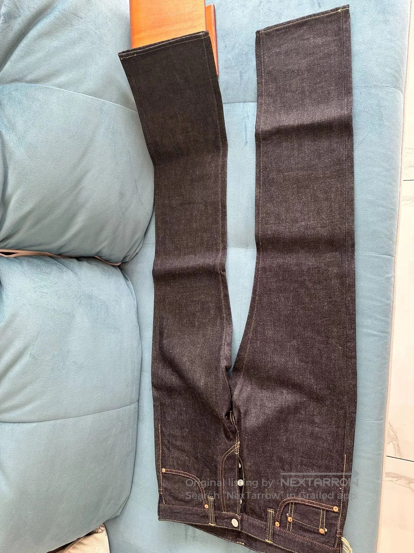 Full Count & Co. Full Count 1109xx Red Selvedge Jeans. Size US 31 - 3 Thumbnail