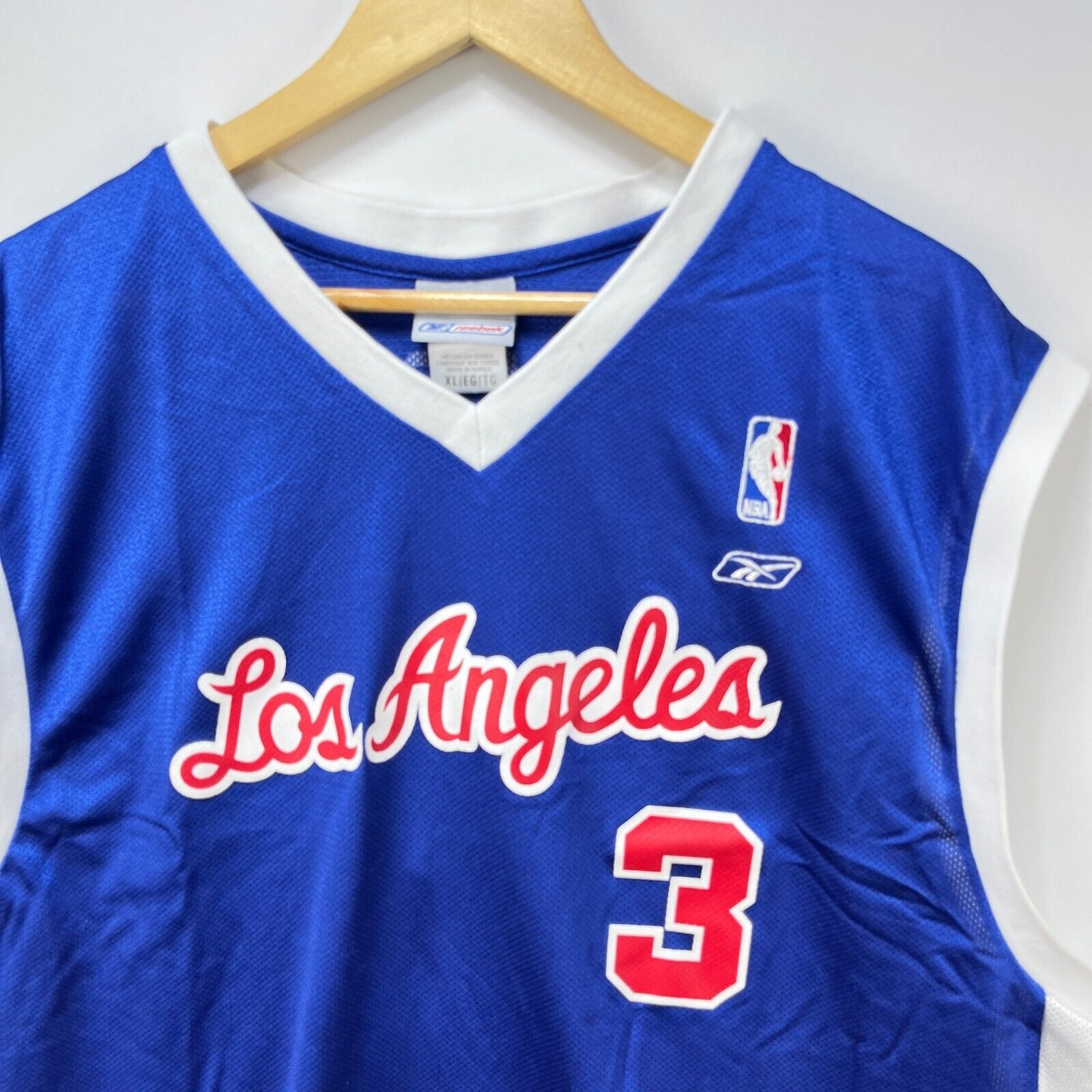 Reebok × Vintage Vintage Y2K Los Angeles Clippers #3 Quentin NBA Reebok XL Size US XL / EU 56 / 4 - 3 Thumbnail