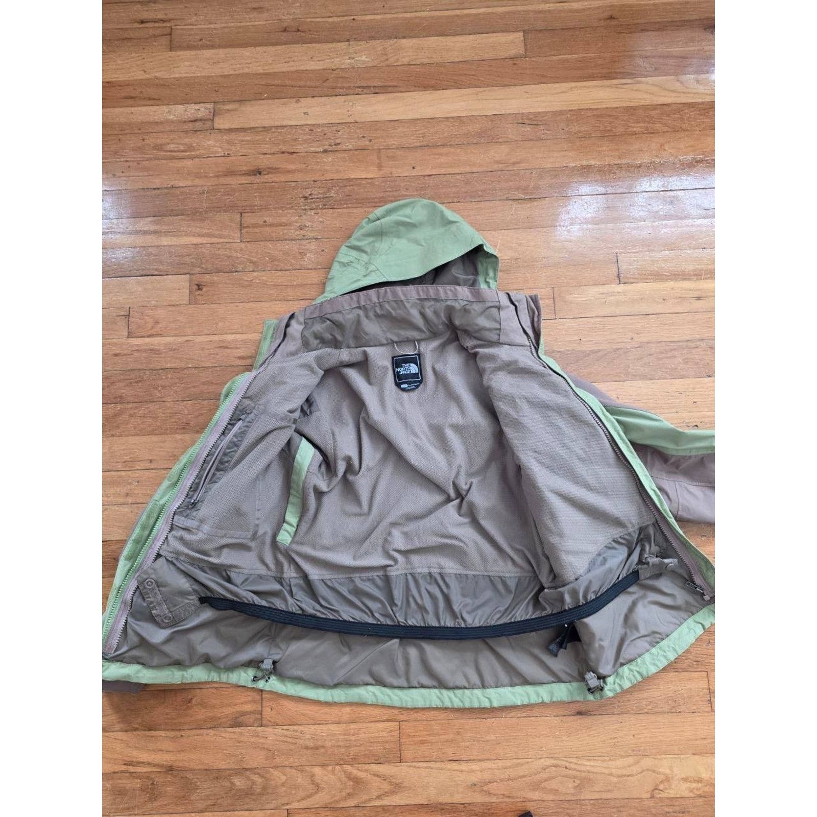 The North Face The North Face Hooded Jacket Coat Green Brown XS A001258 Size XS / US 0-2 / IT 36-38 - 10 Thumbnail