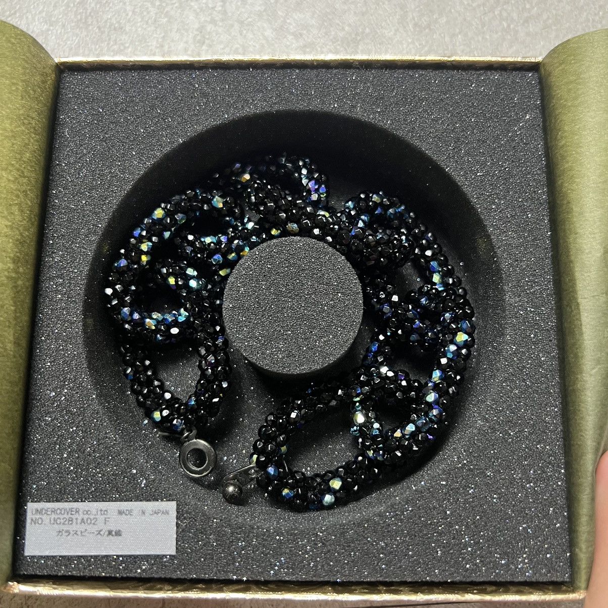 Undercover Undercover Black Glas Jewel Bracelet Size ONE SIZE - 2 Thumbnail