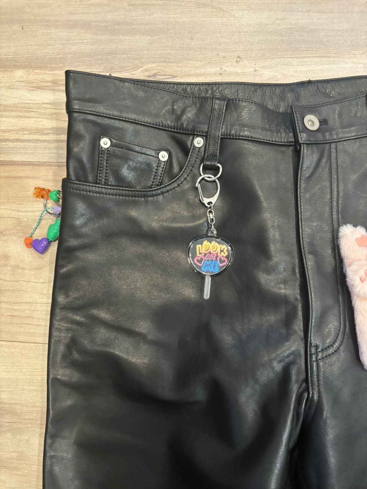Doublet Doublet ITA black Leather Trousers 11/12 Size US 36 / EU 52 - 6 Thumbnail