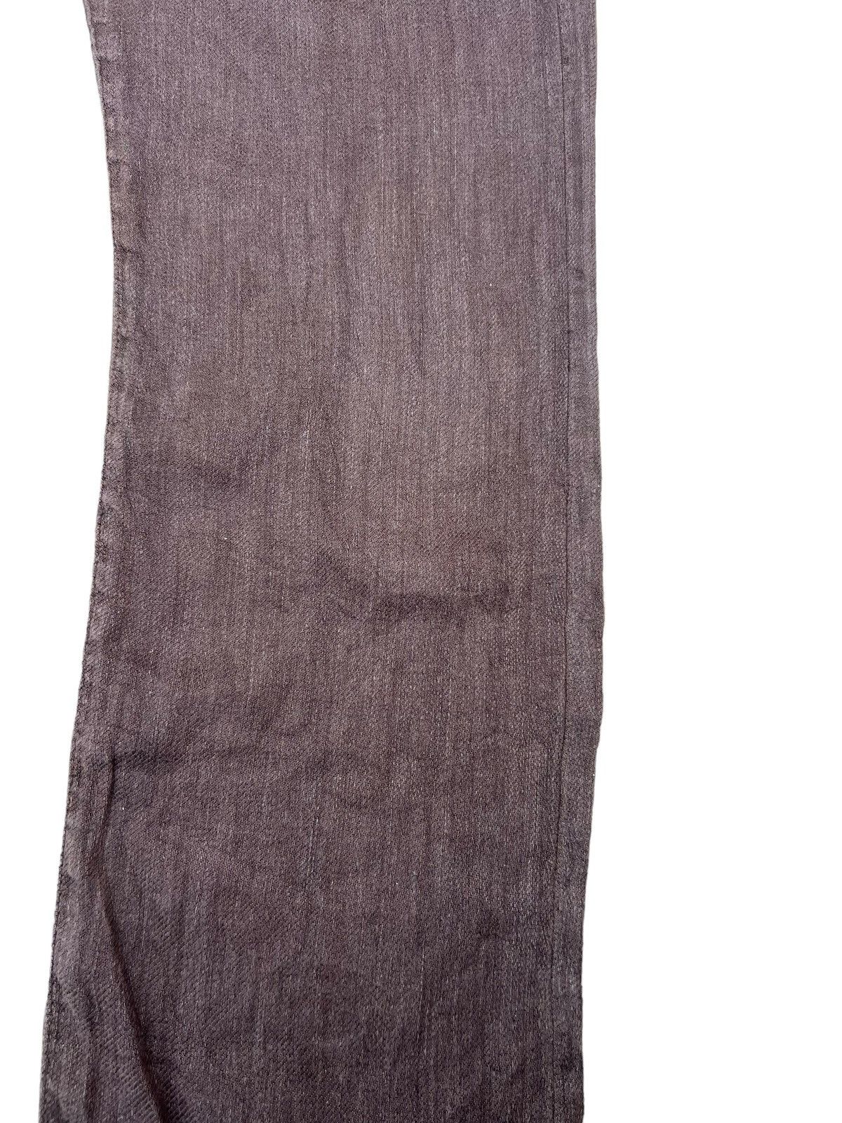 45rpm Vintage 45rpm Japan Brown Linen Jeans Size US 31 - 10 Thumbnail