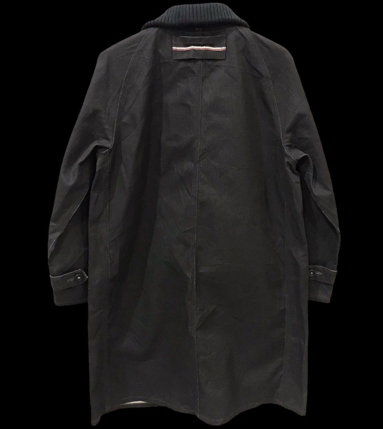 Blue Blue Japan BLUE BLUE Japan Stylish Denim Workwear Overcoat Size US M / EU 48-50 / 2 - 2 Thumbnail
