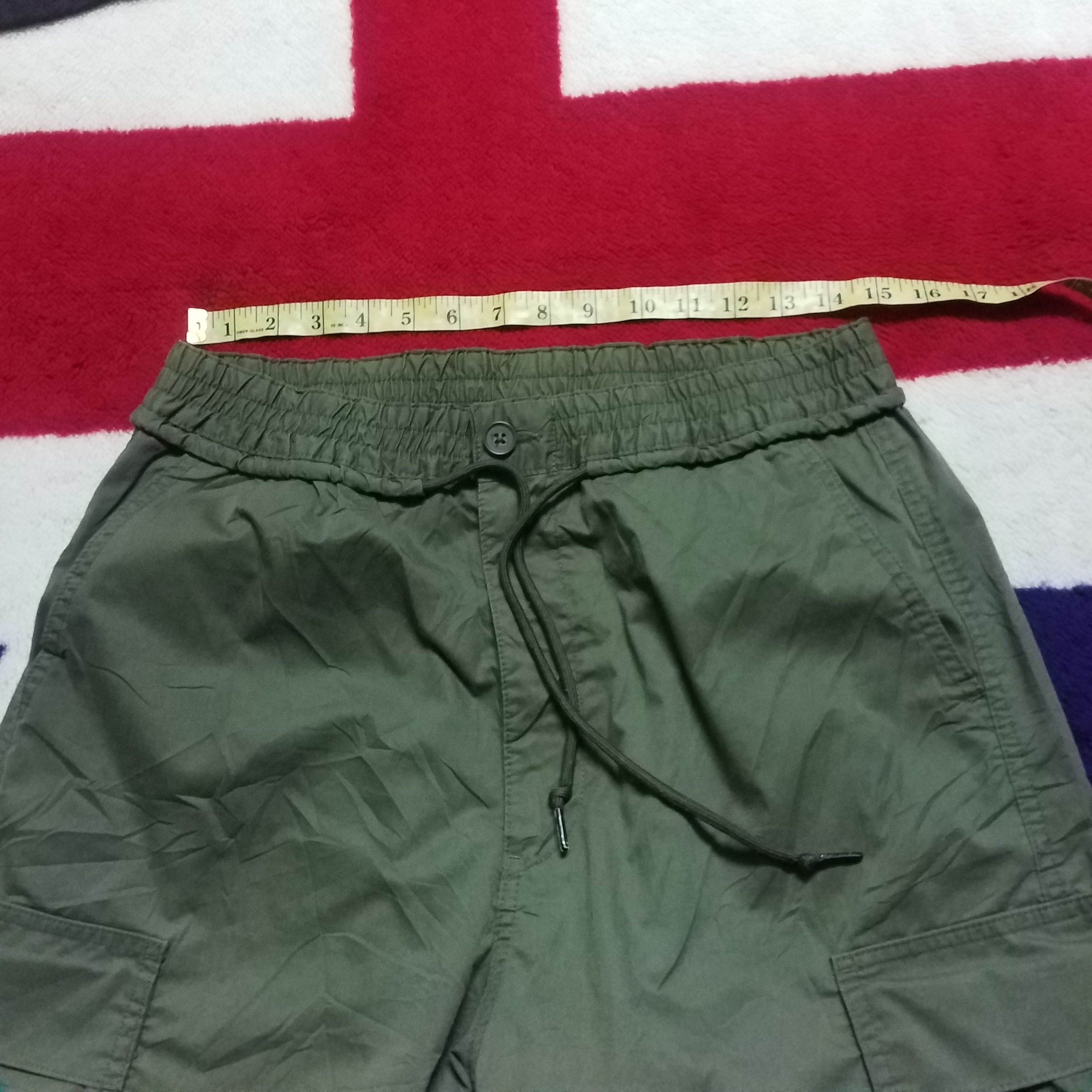 GU GU CARGO BAGGY ARMY GREEN Size US 35 - 4 Thumbnail
