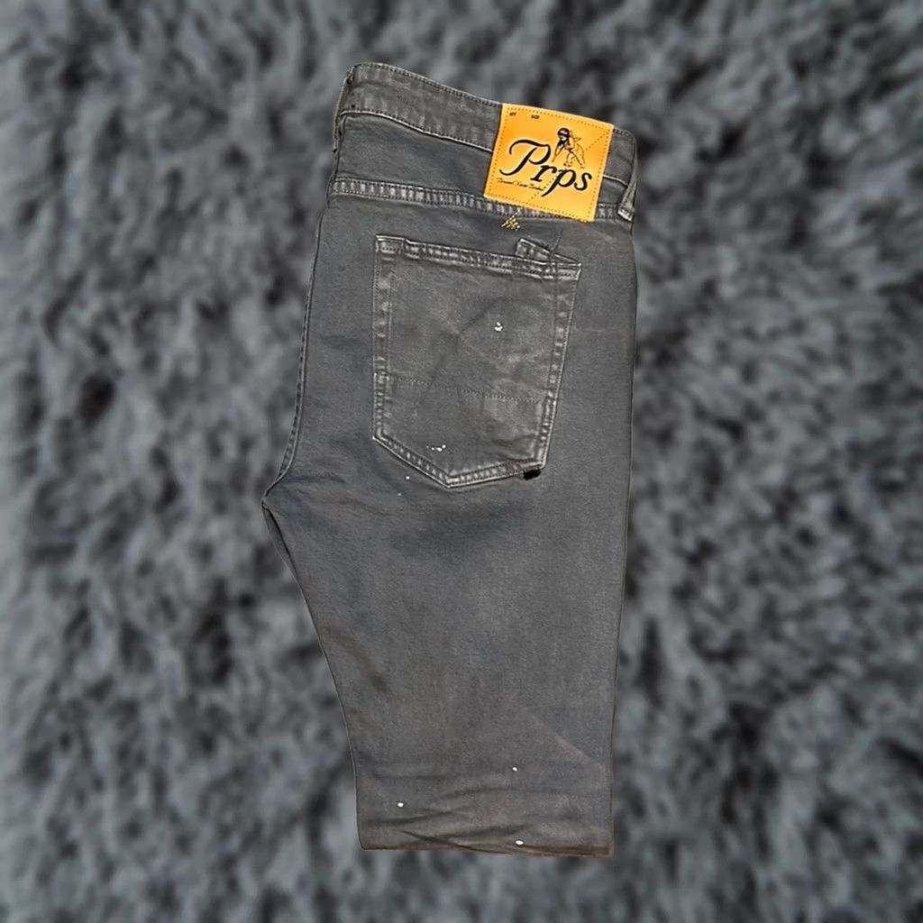 Prps PRPS Skinny Stretch Destroyed Painter Jeans NWOT 36 Gray Men 34 Inseam Jeans Boys? Size US 36 / EU 52 - 1 Thumbnail