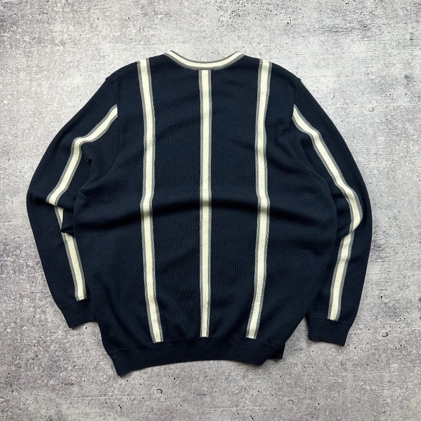 Lacoste Vintage Lacoste Striped Crewneck Sweater Made in France Size US XXL / EU 58 / 5 - 7 Thumbnail