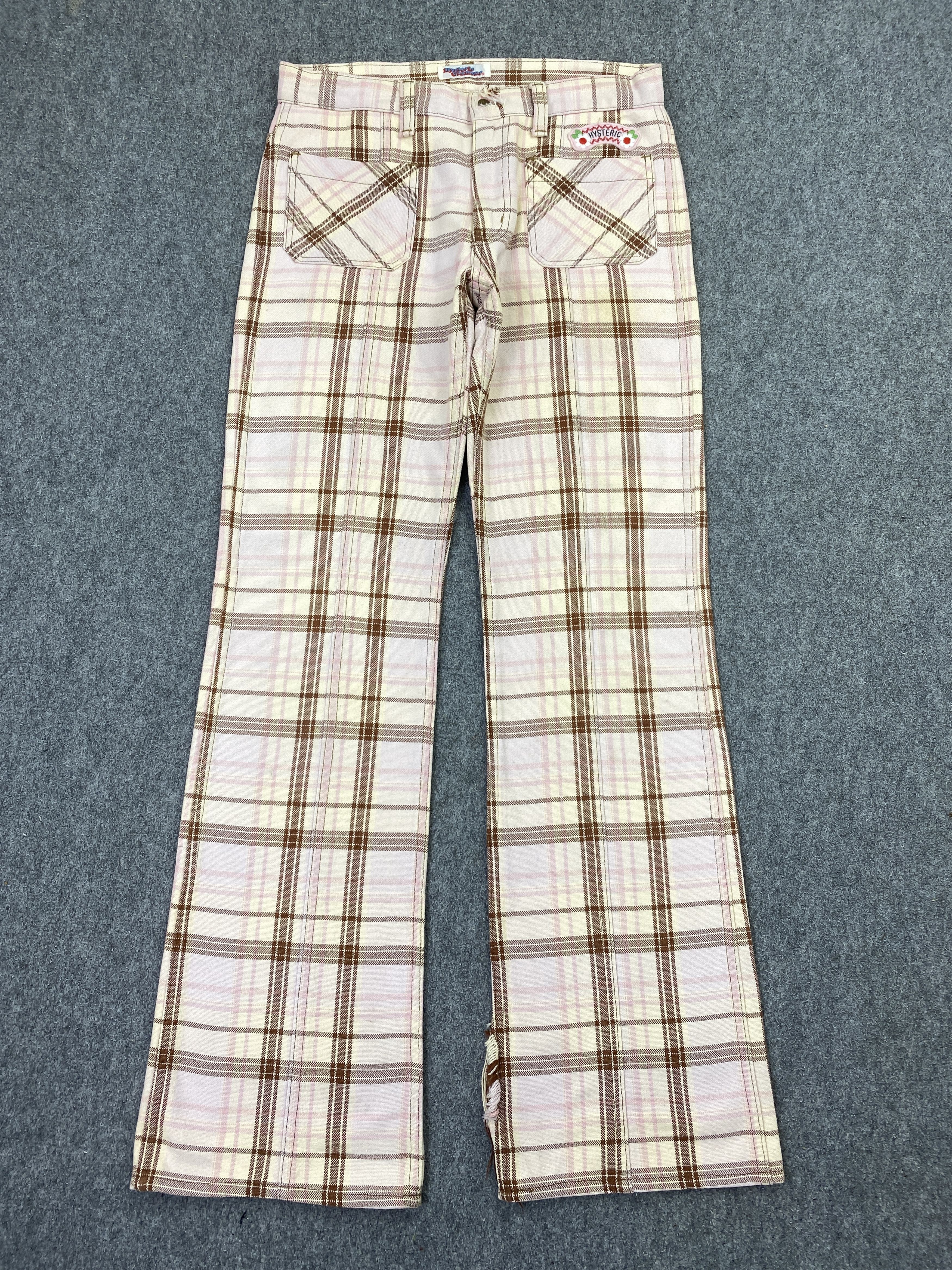 Hysteric Glamour Vintage Hysteric Glamour Bootcut pants DP2871 Size US 31 - 2 Thumbnail