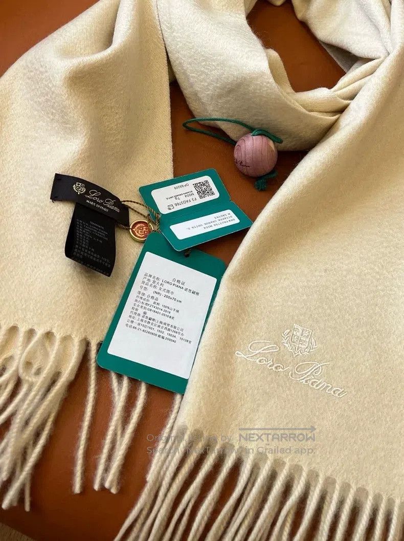 Loro Piana LORO PIANA Cashmere Scarf Size ONE SIZE - 1 Thumbnail